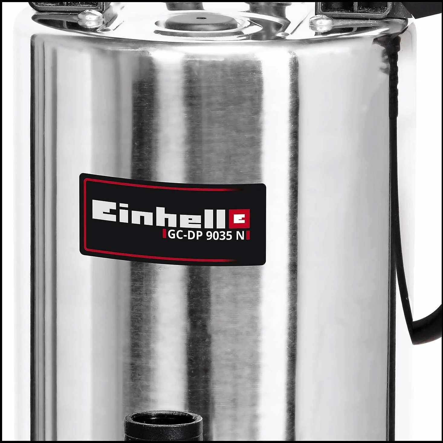 Einhell Pompa per acque reflue GC-DP 9035N (900 W, portata massima 18.000 l/h, corpi estranei con una dimensione massima di 35 mm, interruttore di galleggiamento regolabile in altezza in modo