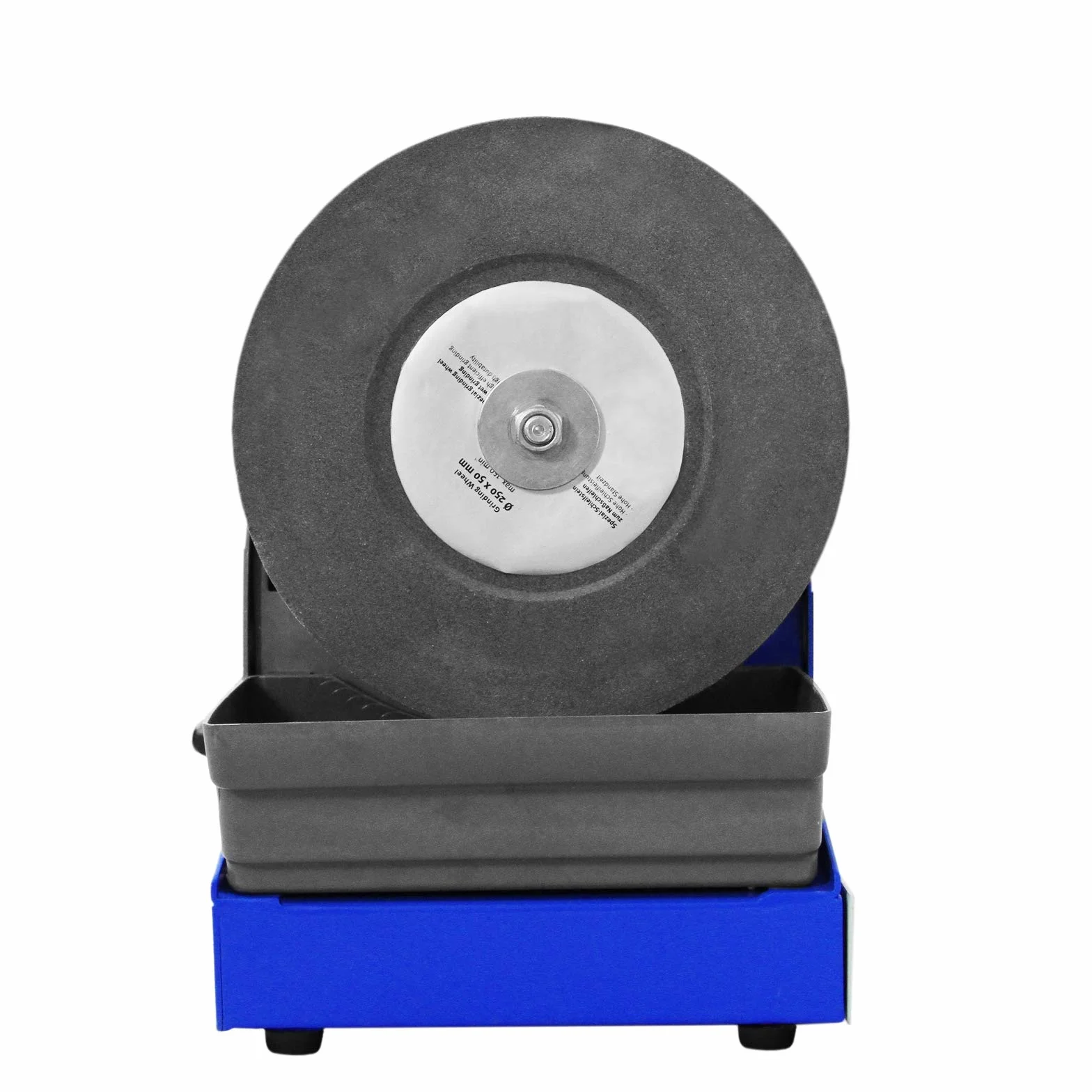 T-Mech Smerigliatrice da Banco Affilatrice ad Acqua 200W 250mm Grana 220 con Potente Mola Affila Attrezzi Sgorbie e Coramella a Disco in Pelle per Finitura Lucida