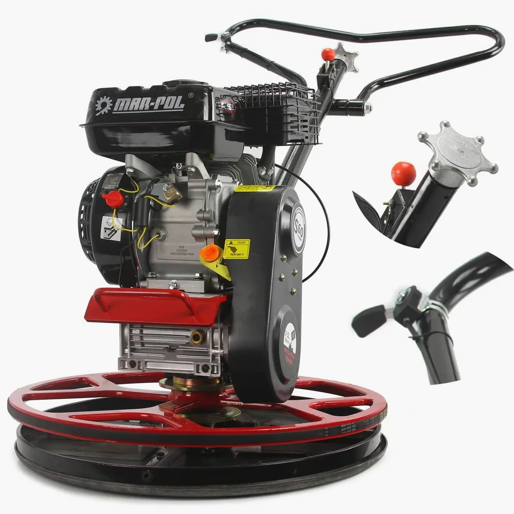 Elicottero Lisciatrice a scoppio 6.5CV Meccanica 60cm 4.8KW per pavimenti industriali cemento