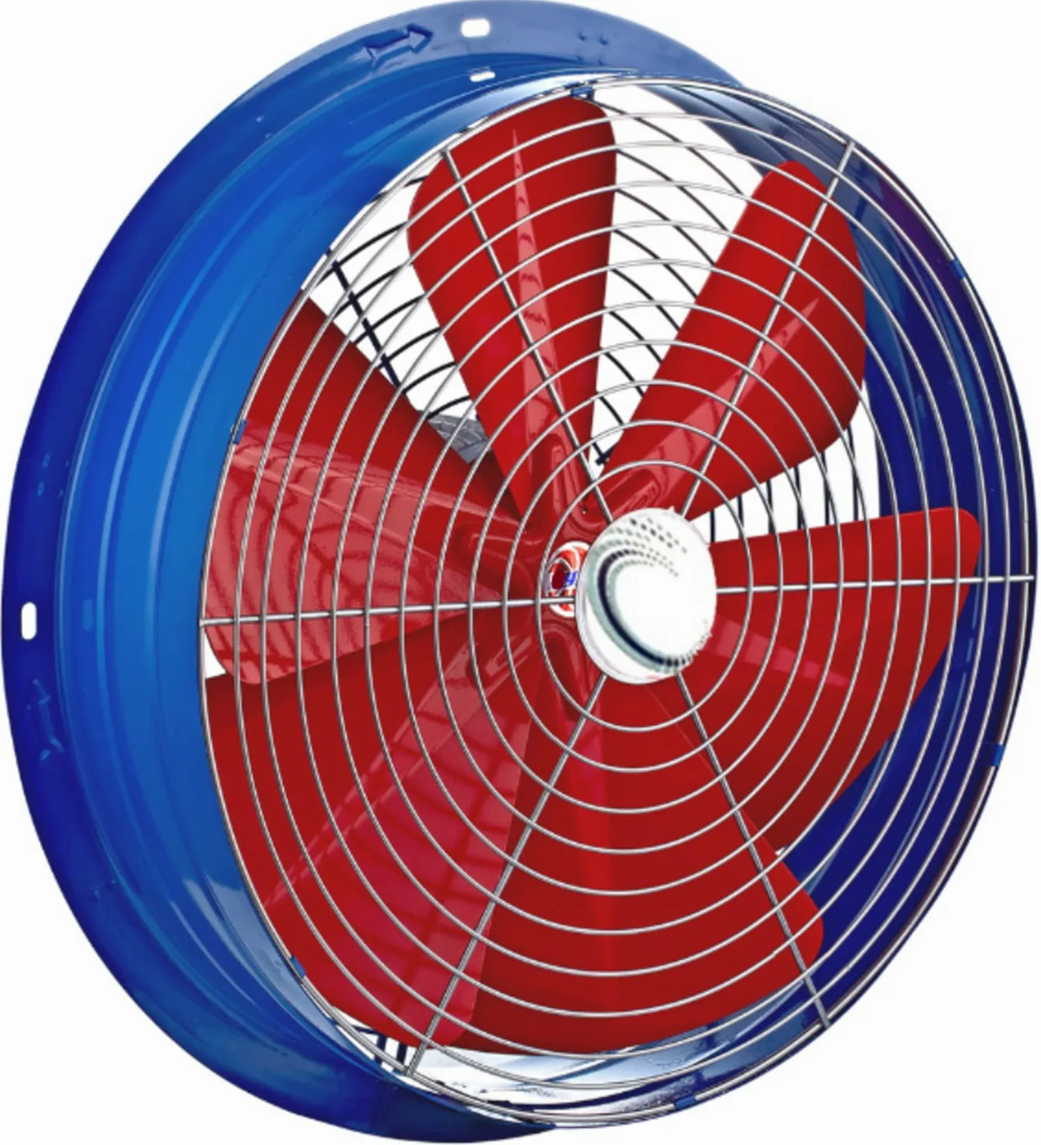 Uzman Ventilatore assiale murale ad alta prestazione - Ventilatore assiale industriale - Ventilatore murale - Per finestra - 300 mm, 350 mm, 400 mm, 450 mm, 500 mm, 550 mm, 600 mm - Aspirazione aria