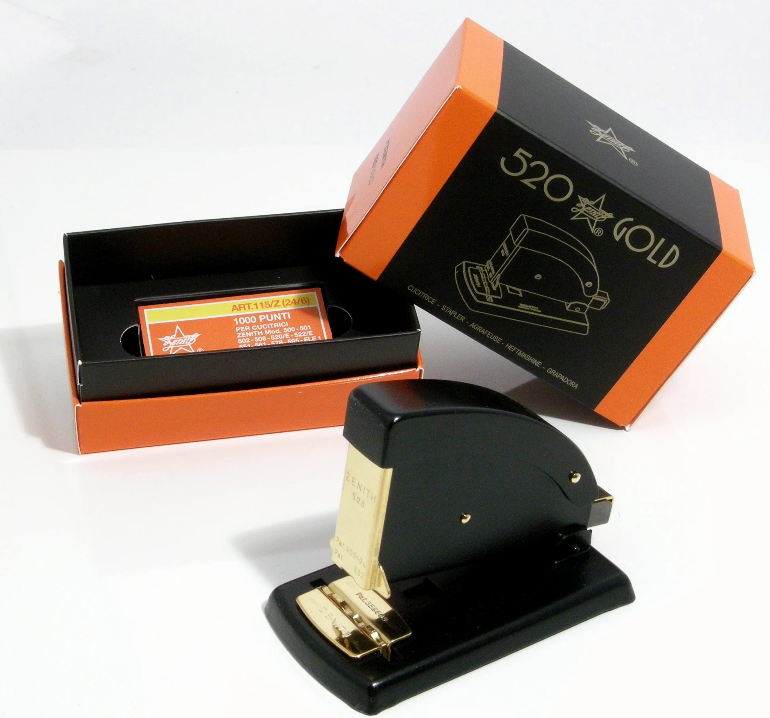 Cucitrice ZENITH art. 520 GOLD colore nero