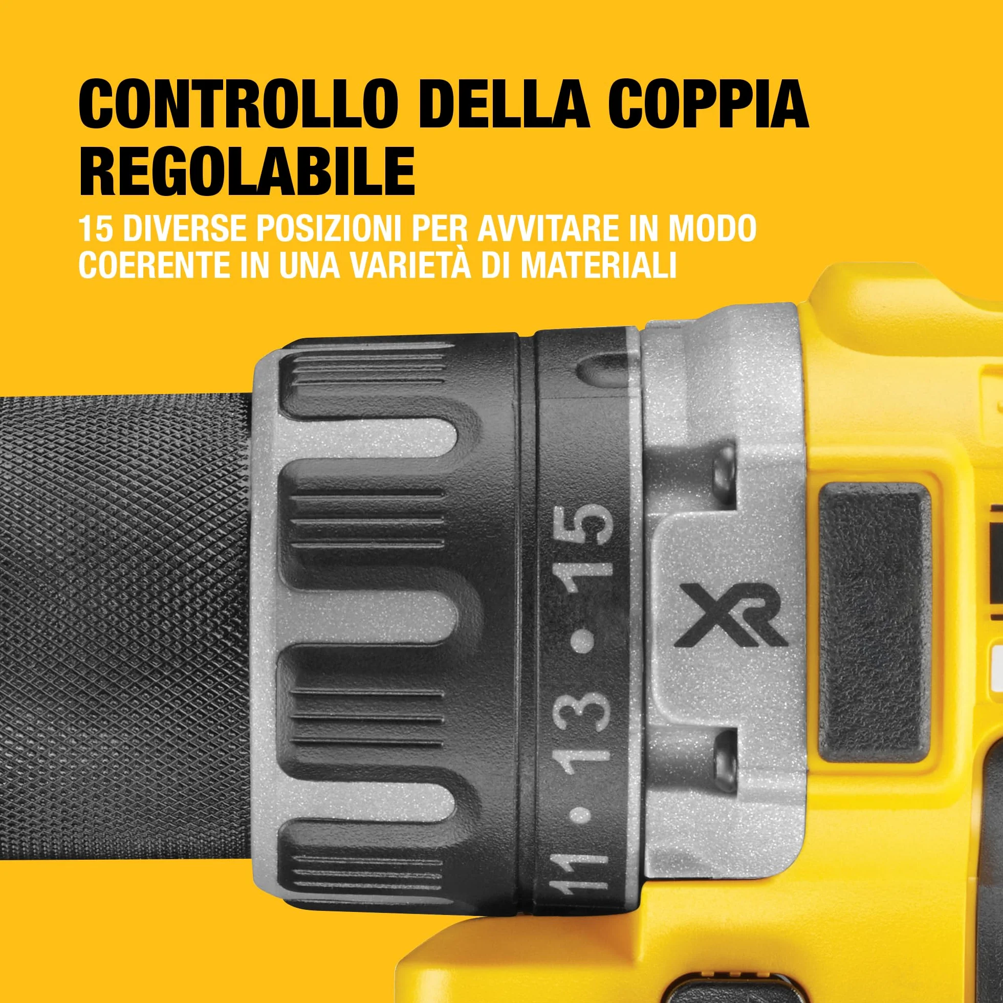 DEWALT Trapano Avvitatore Senza Spazzole 18V XR - Solo Utensile, DCD791NT-XJ