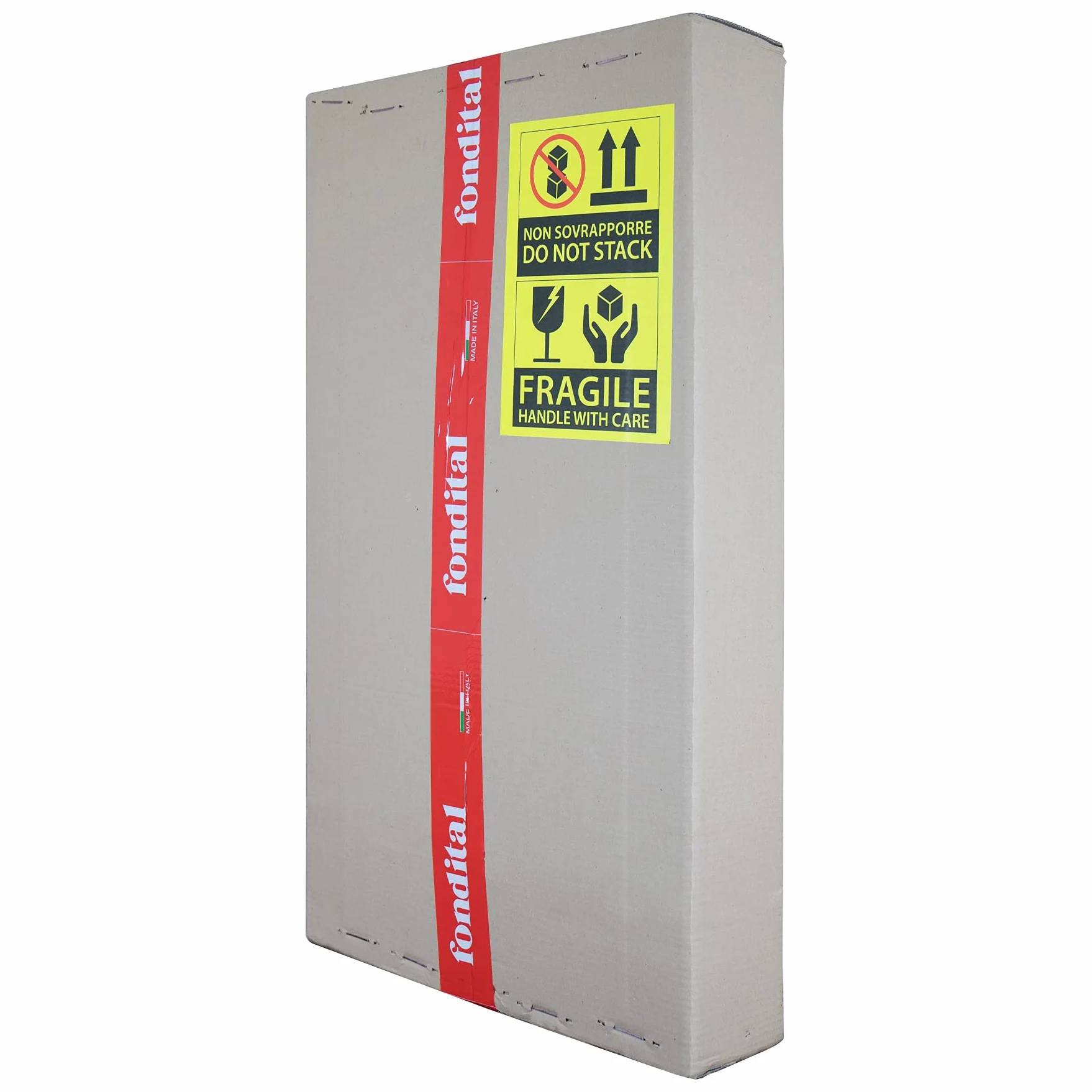 Fondital V710AM04408 Radiatore in alluminio pressofuso Exclusivo D3, Interasse 600 mm, 8 elementi, bianco