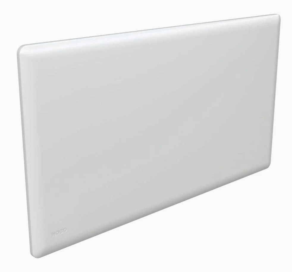 NOBO E82440010 Radiatore elettrico da parete Norvegese 1000W con termostato NCU-2Te, Bianco