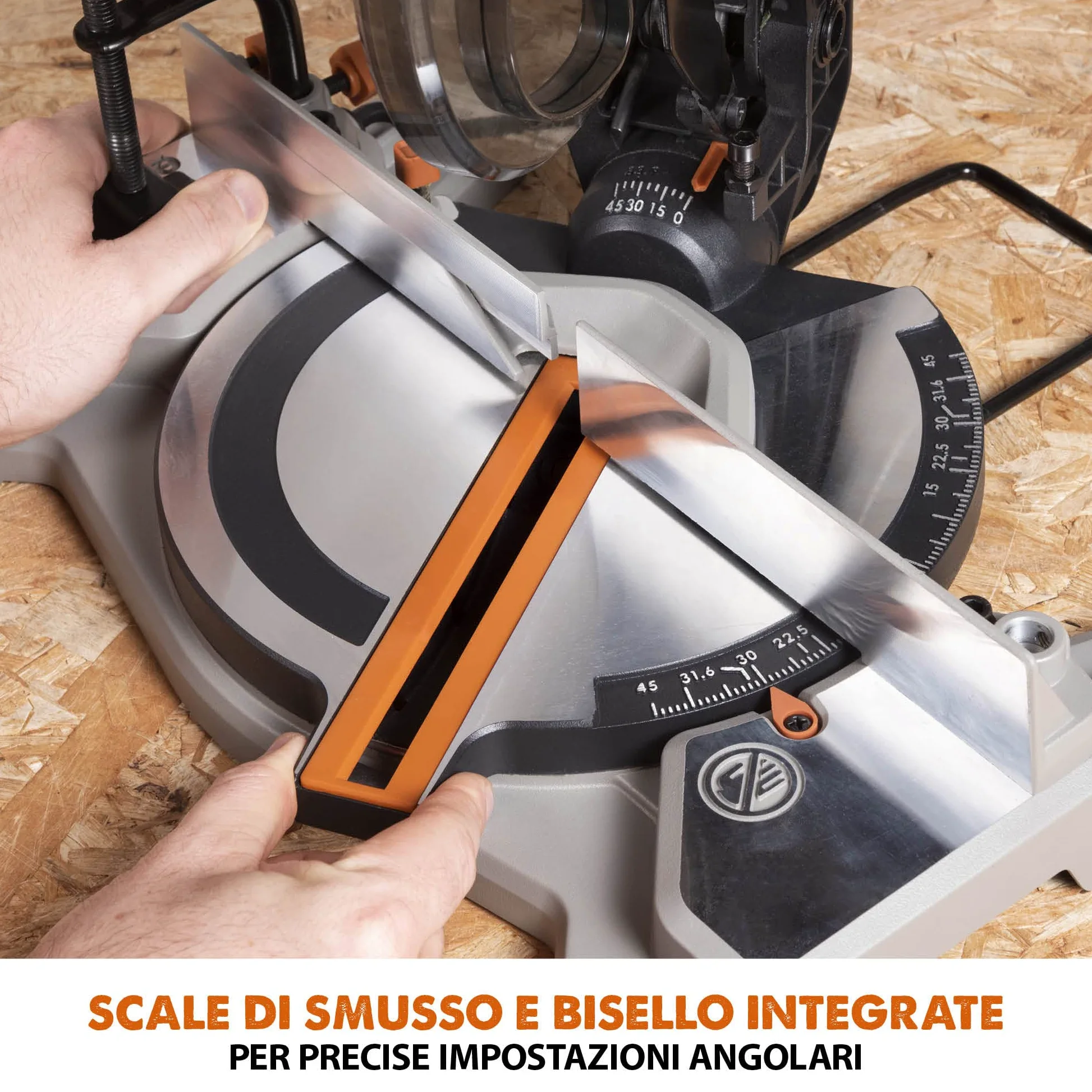 Evolution Troncatrice composta a batteria R185CMS-Li da 185 mm 18 V Li-Ion EXT Inc Lama multimateriale