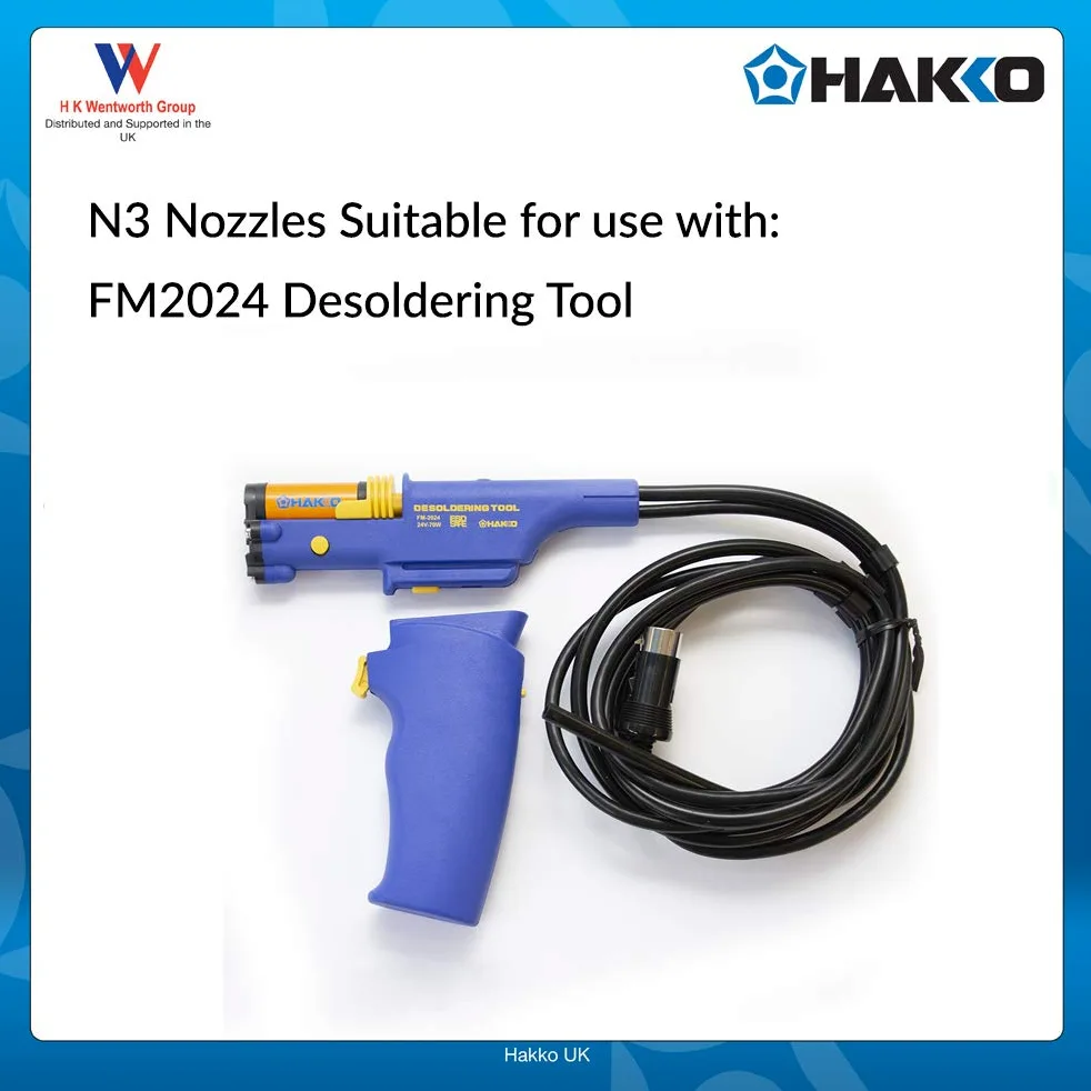 Hakko N3-10 - Ugello dissaldante, 1,0 mm, per FM-2024