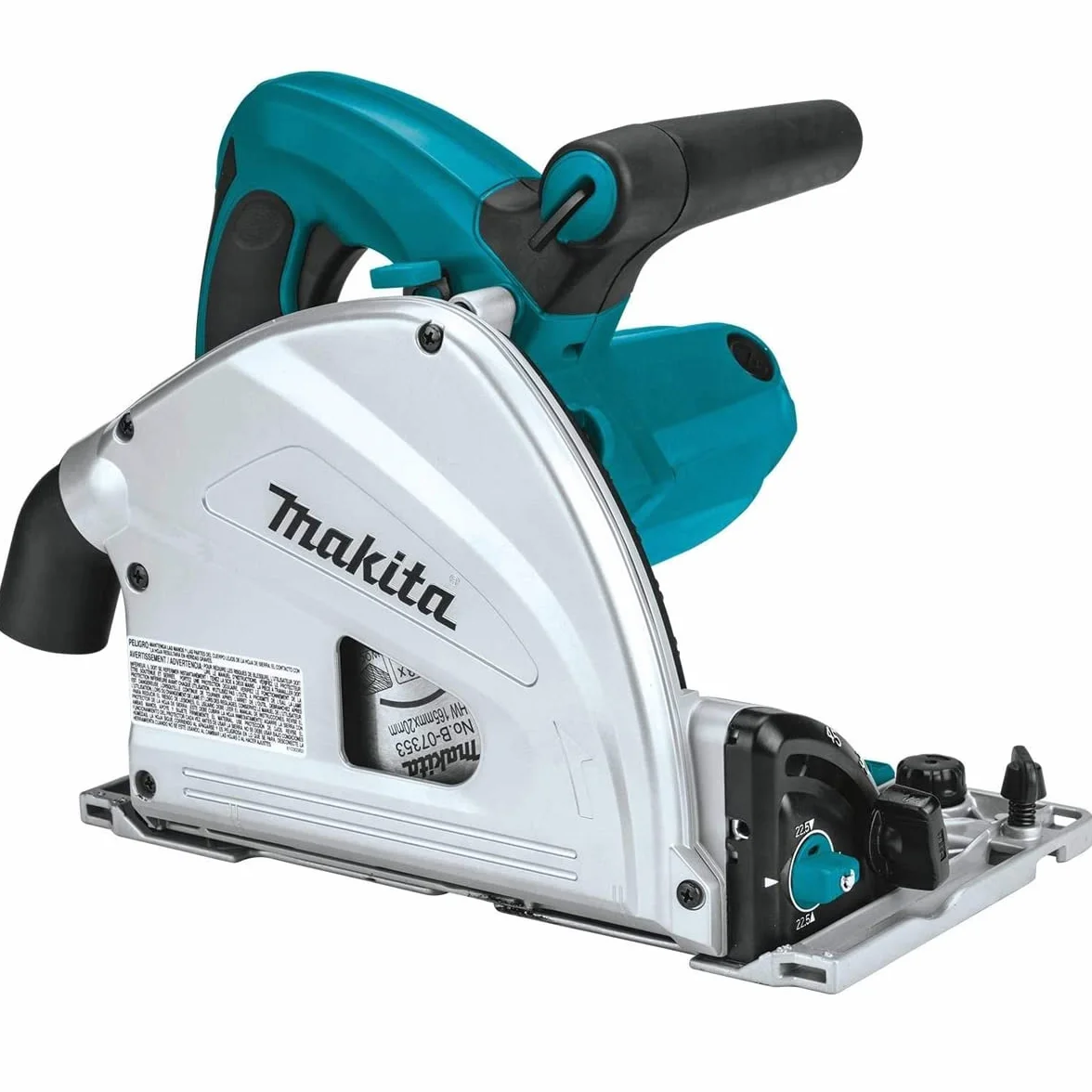 Makita - Sega a immersione da 165 mm, 240 V, guida da 1,5 m, custodia e lama 48T, SP6000J1