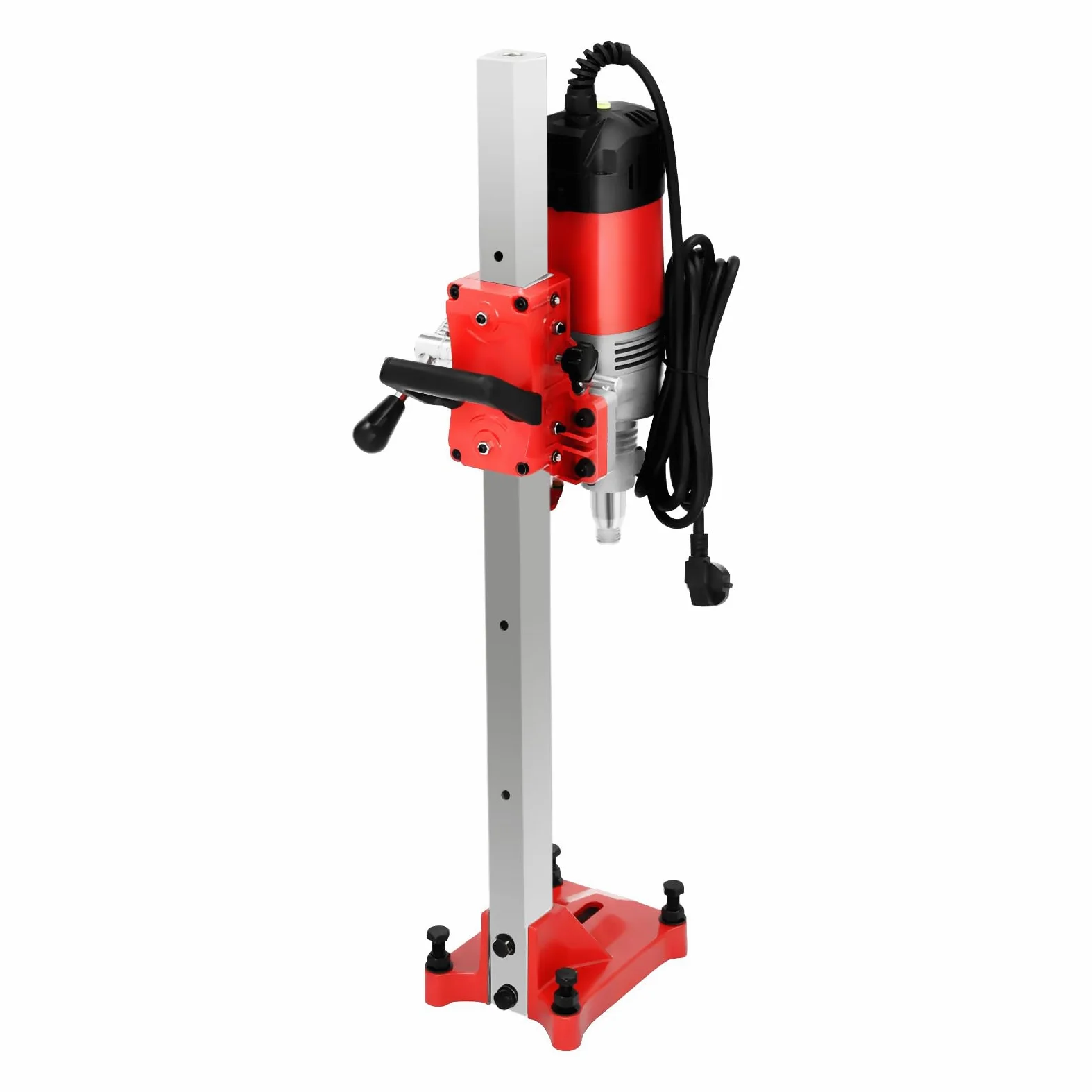 Trapano a nucleo, 2300 W, M22, fino a 165 mm, trapano Masonry, punta verticale diamantata, 740 giri/min, interruttore one-touch, trapano diamantato per calcestruzzo e muratura