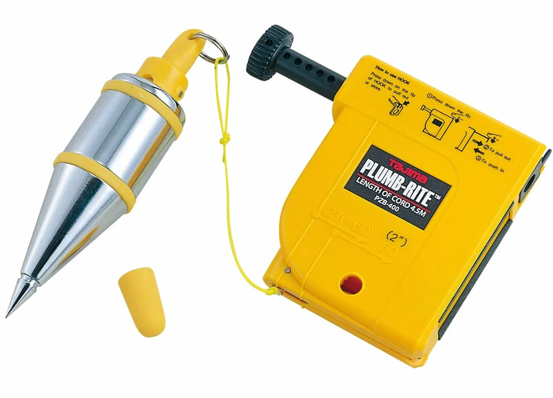 Tajima PZB400 - Filo a piombo per falegname e cartongessista