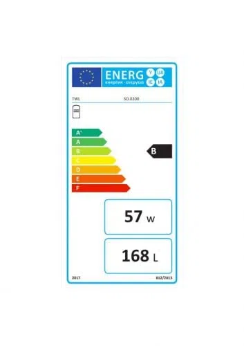 Serbatoio per acqua calda a energia solare, 200 litri, SO-200 litri, 2 scambiatori di calore