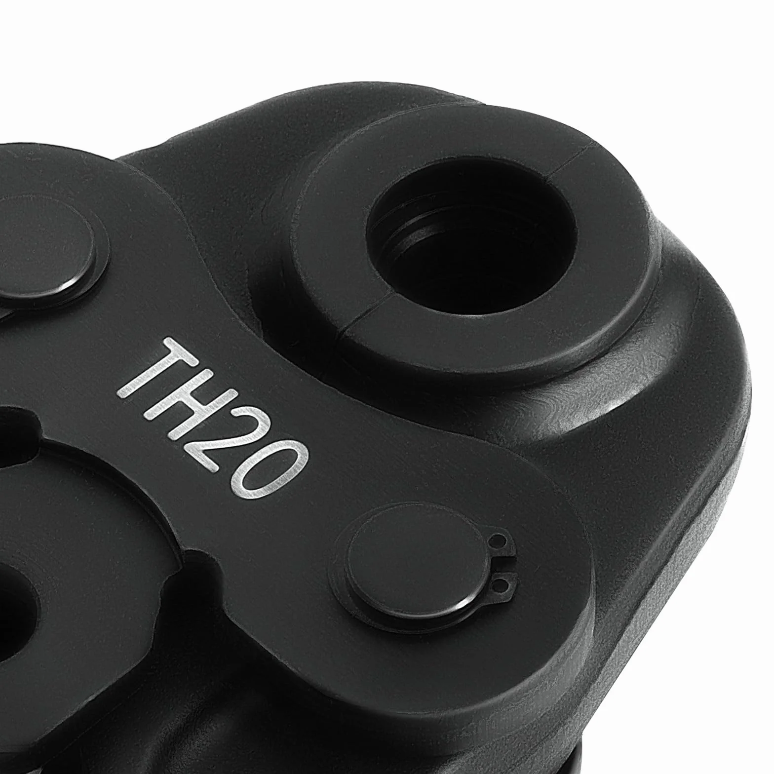 Ganasce a pressa, pinza con profilo TH 16 20 26, tubo composito, per tubi compositi in alluminio e plastica