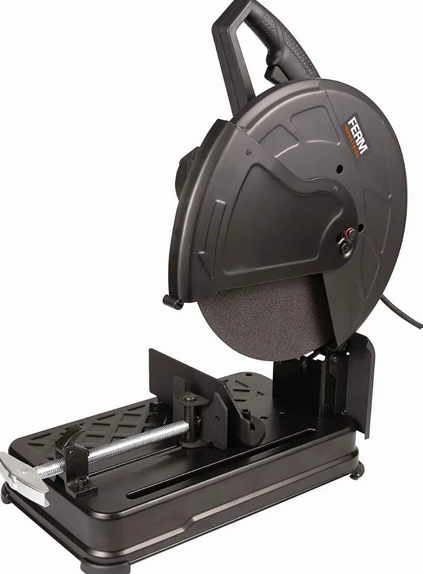 FERM Troncatrice professionale 2300W – Ø 355 mm. Include lama e chiave esagonale. Cavo in gomma da 4 metri