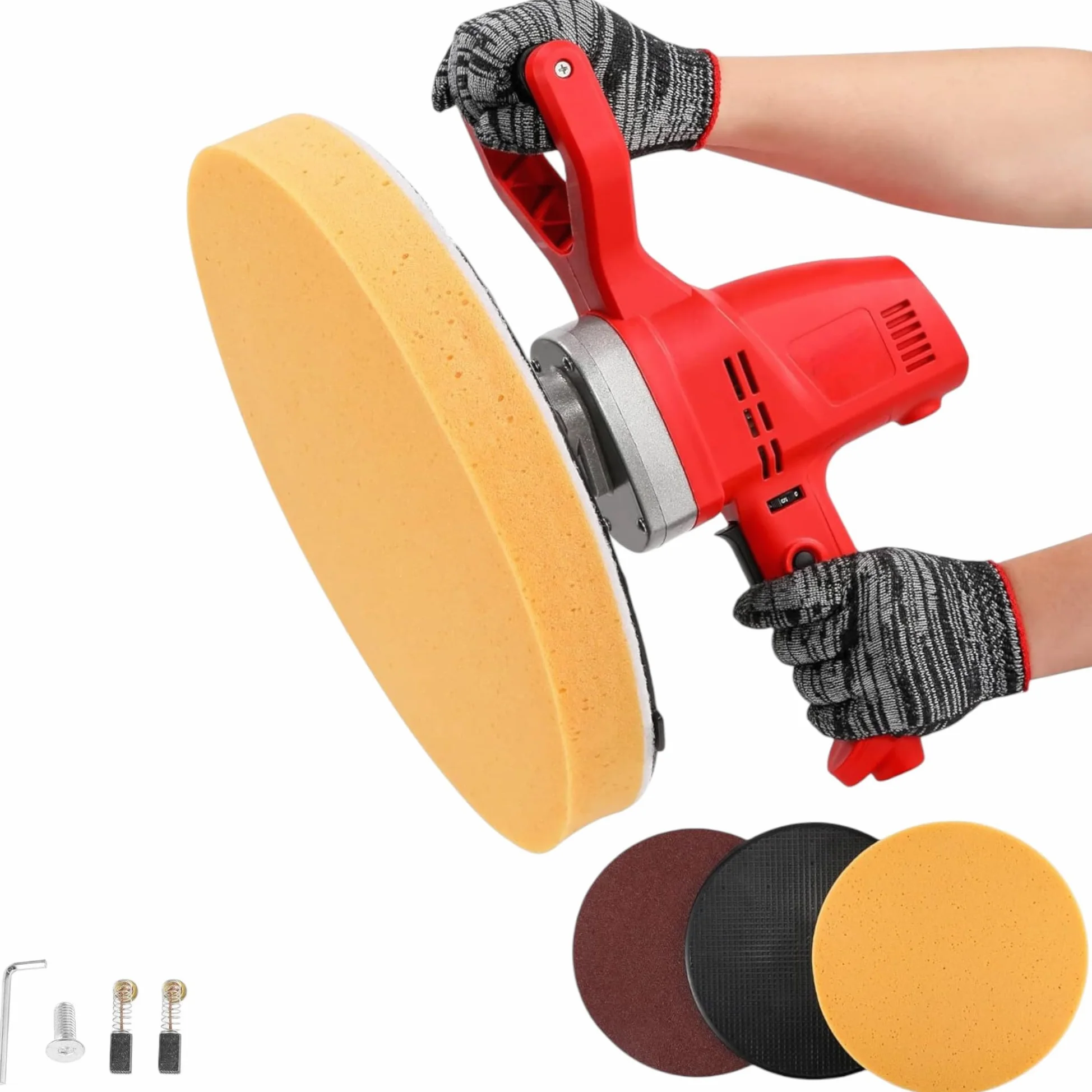 Frattone Frattazzatrice Frattazzo Elettrico 1680W con 6 Regolazioni di Velocità Levigatrice per Muro Pareti Cazzuola Lisciante per intonaco Rifiniture Murali