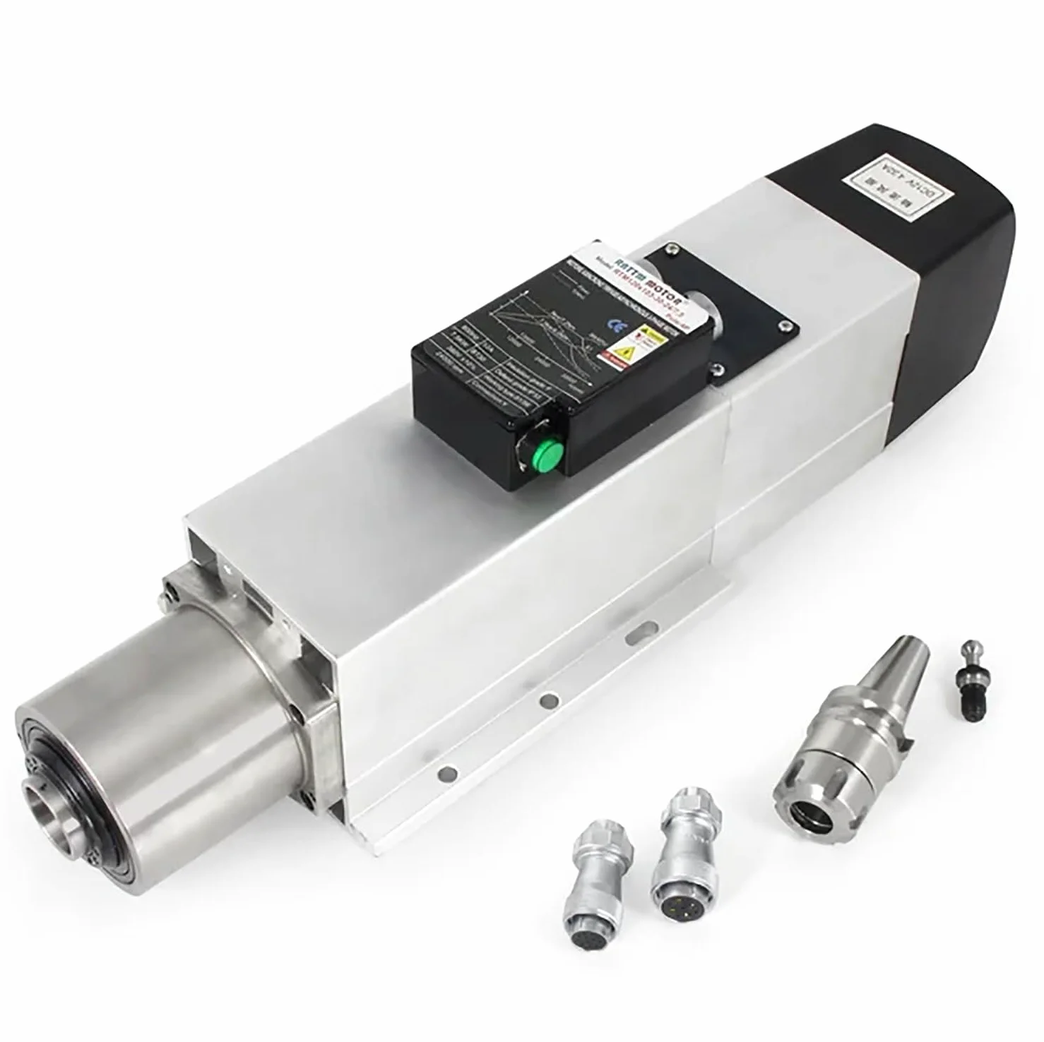 RATTMMOTOR CNC 4,5 KW, mandrino di raffreddamento ad aria, ATC, motore automatico cambio utensili, BT30,220 V, mandrino di fresatura ad aria, 24000 giri/min, 800 Hz per fresatura CNC