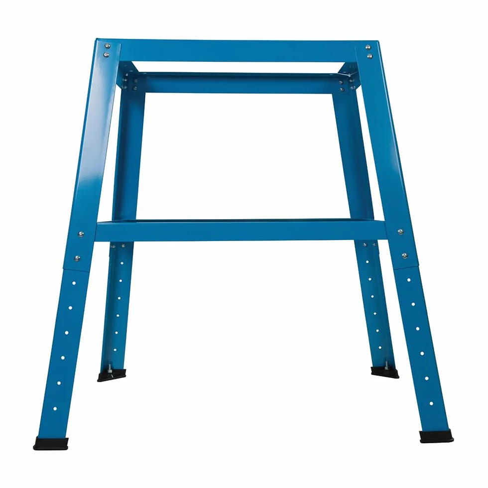 Silverline 129984, Banco da appoggio per macchine utensili, Blu, 550-860 mm