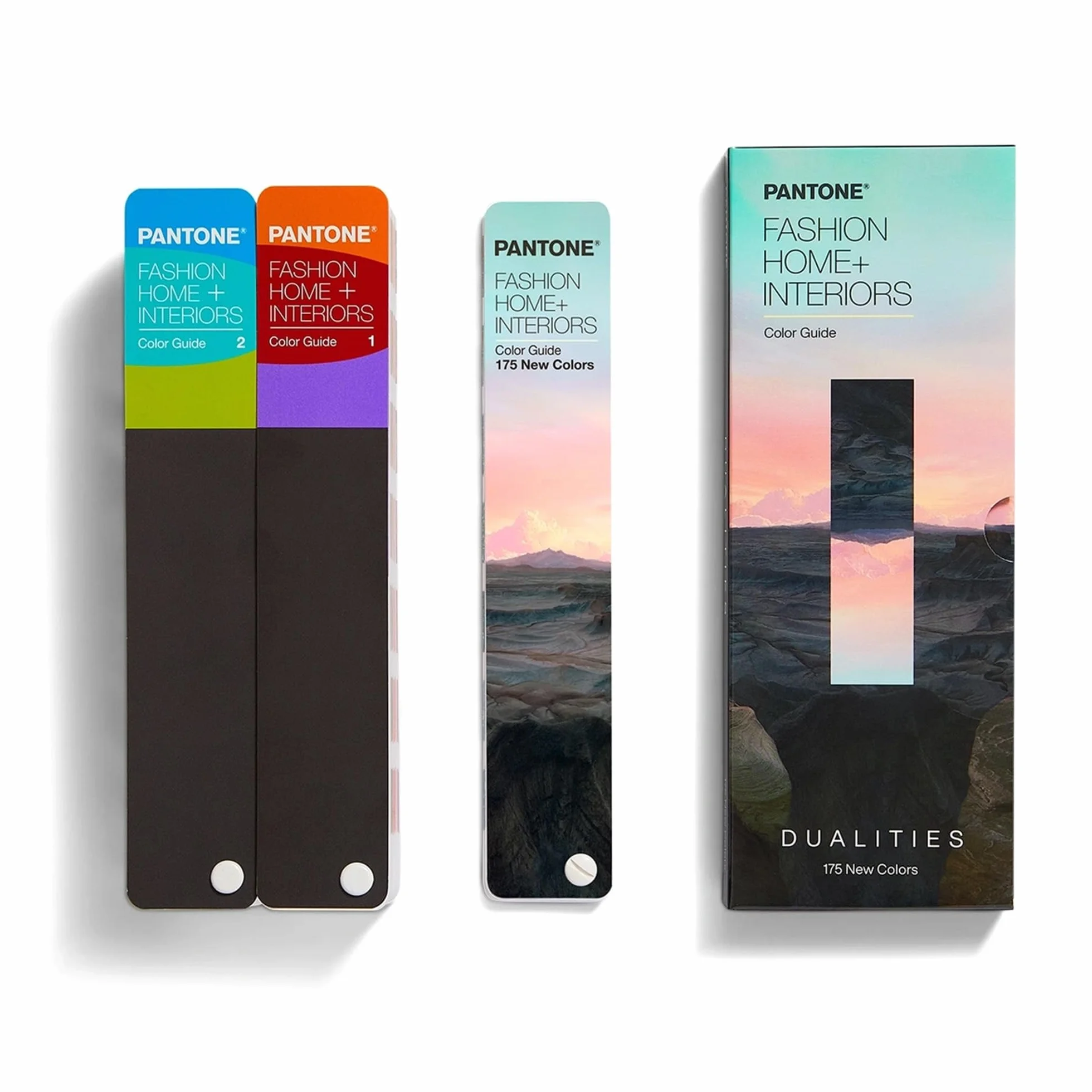 Pantone FHIP110C Fashion, Home + Interiors Color Guide Set (Color of the Year 2022) – Due pratici scomparti colorati in disposizione cromatica