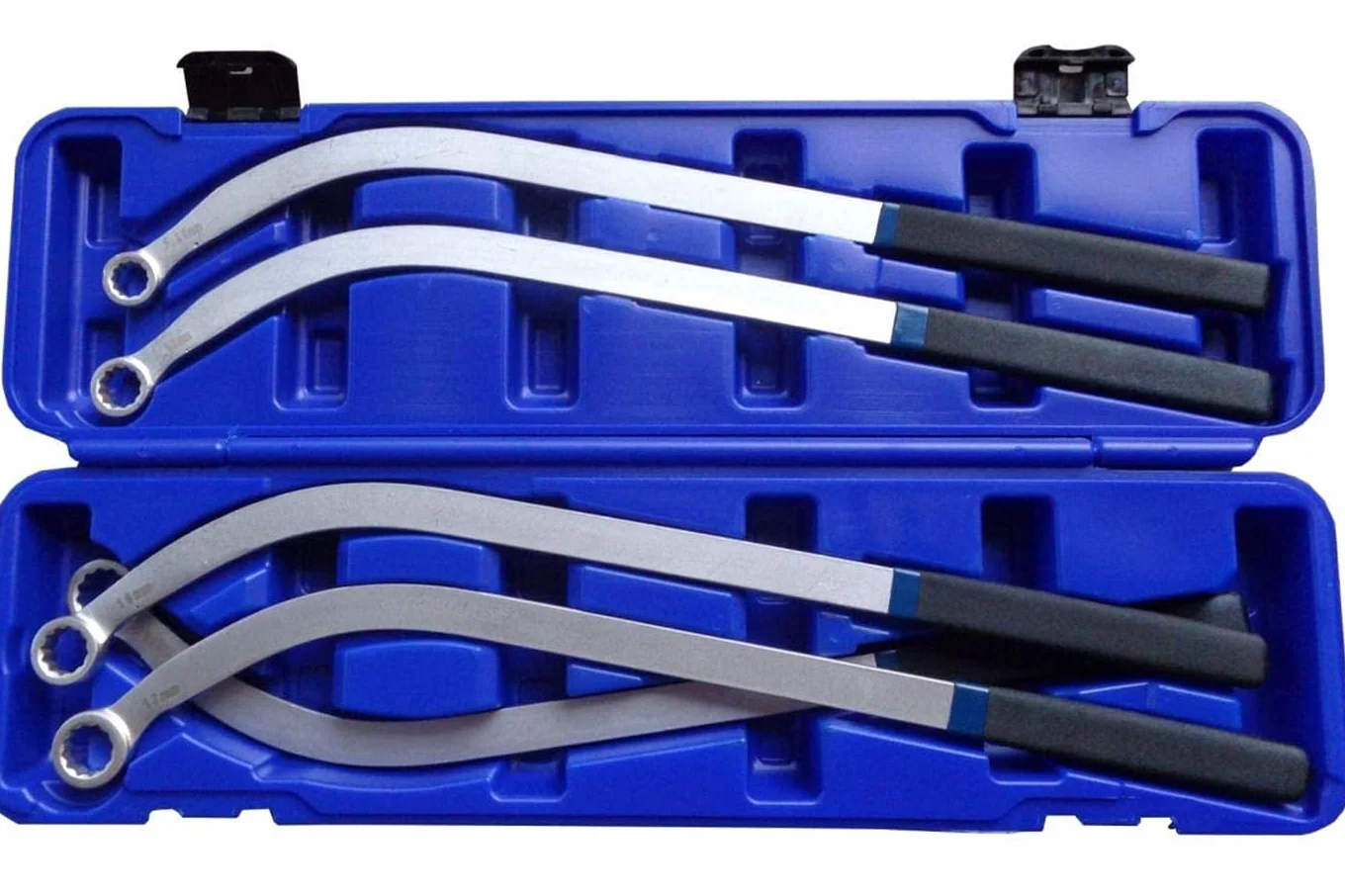 YASTA Chiavi tendicinghia Poligonali Curve dadi Chiavi per puleggia Set 5Pz 13 15 16 17 19 mm