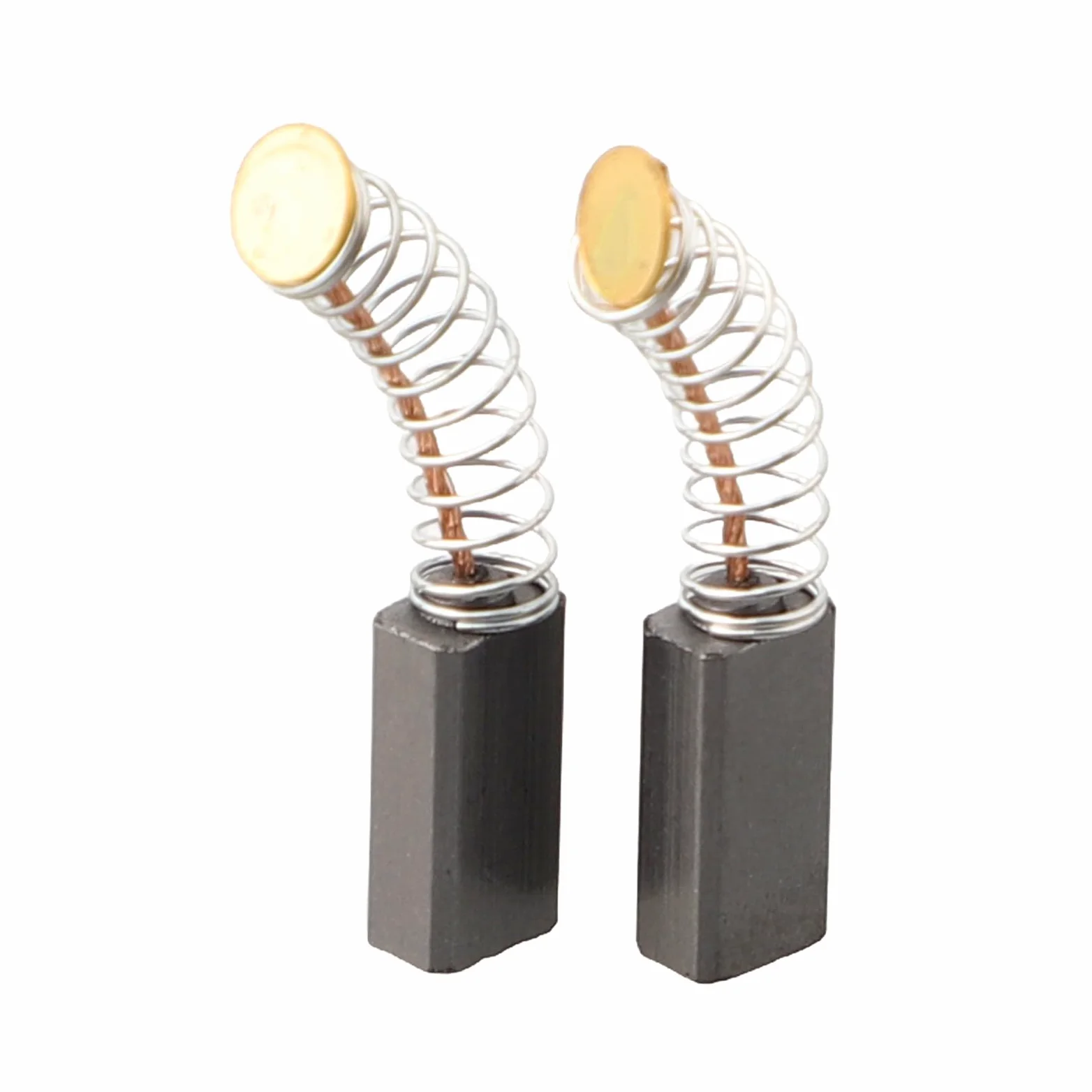 Spazzole di carbone per motore elettrico, 2 pezzi, 13 mm x 6 mm x 4 mm, parti di ricambio per utensili elettrici, seghe circolari, trapani, aspirapolvere, smerigliatrici angolari