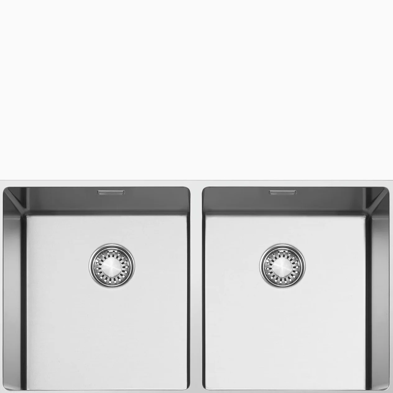 SMEG VR12S4040, Lavandino della cucina MIRA, Stainless steel