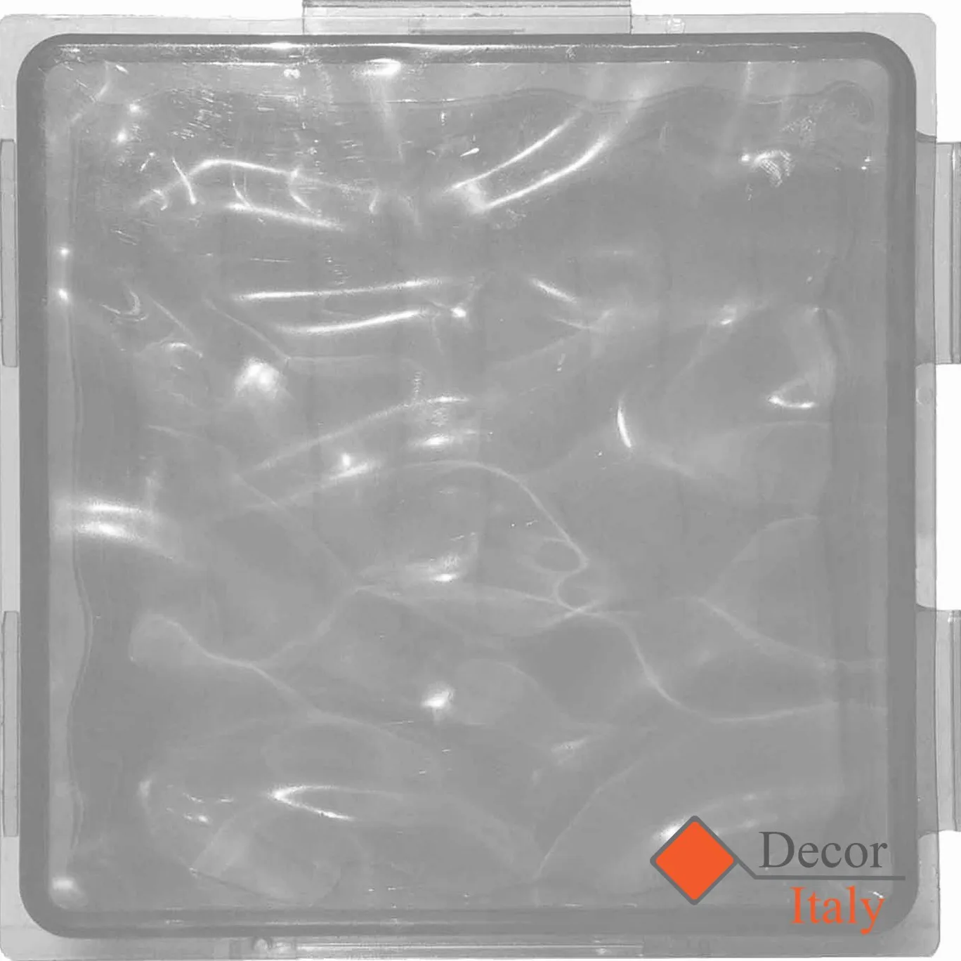Mattonelle in policarbonato ClicBloc come vetrocemento Confezione da 16 mattonelle dimensione 20x20x8 cm (Trasparente)