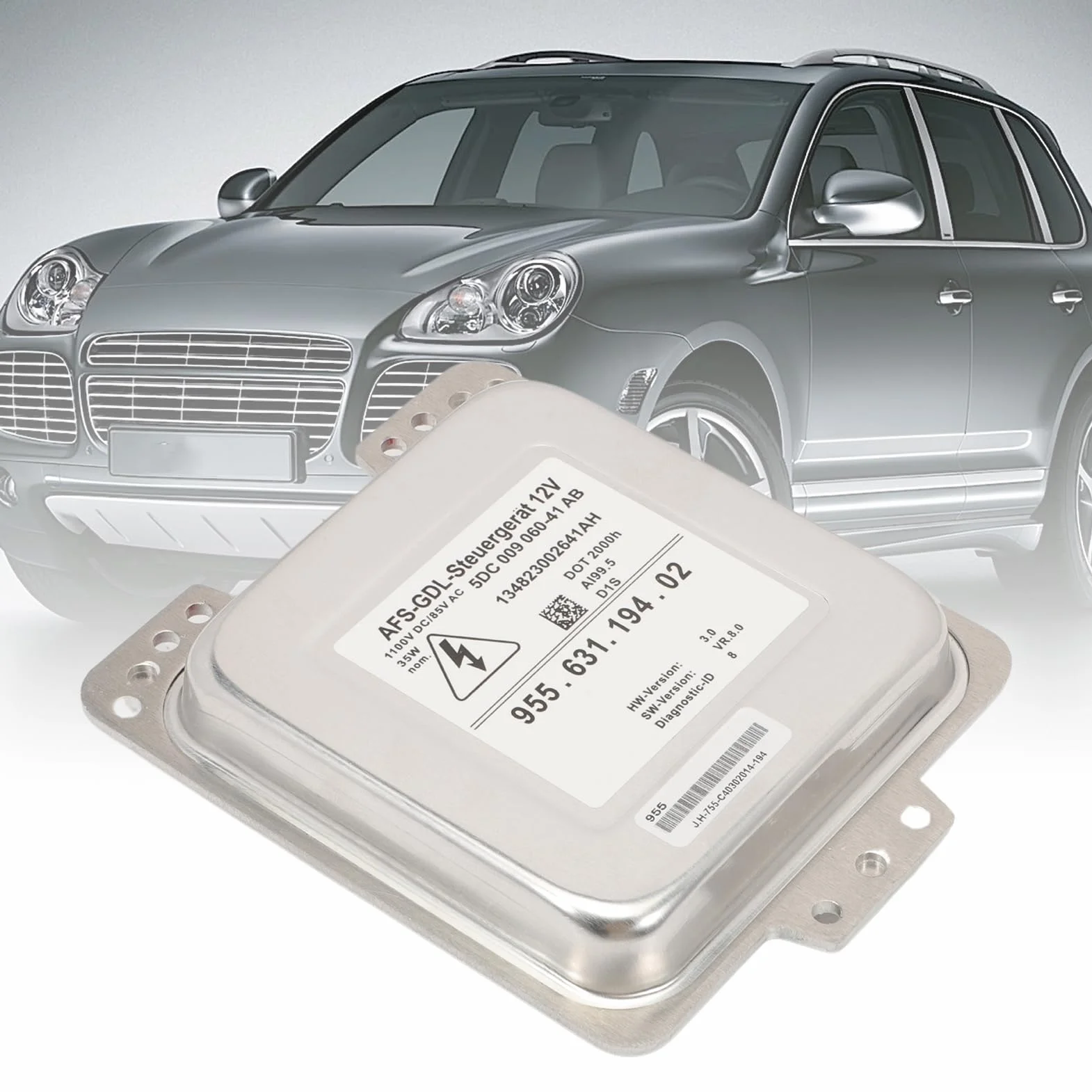 D1S Zavorra allo xeno HID stabilizzatore faro compatibile con Cayenne 957 2007,2008,2009,2010, zavorra allo xeno 95563119401 5DC00928500