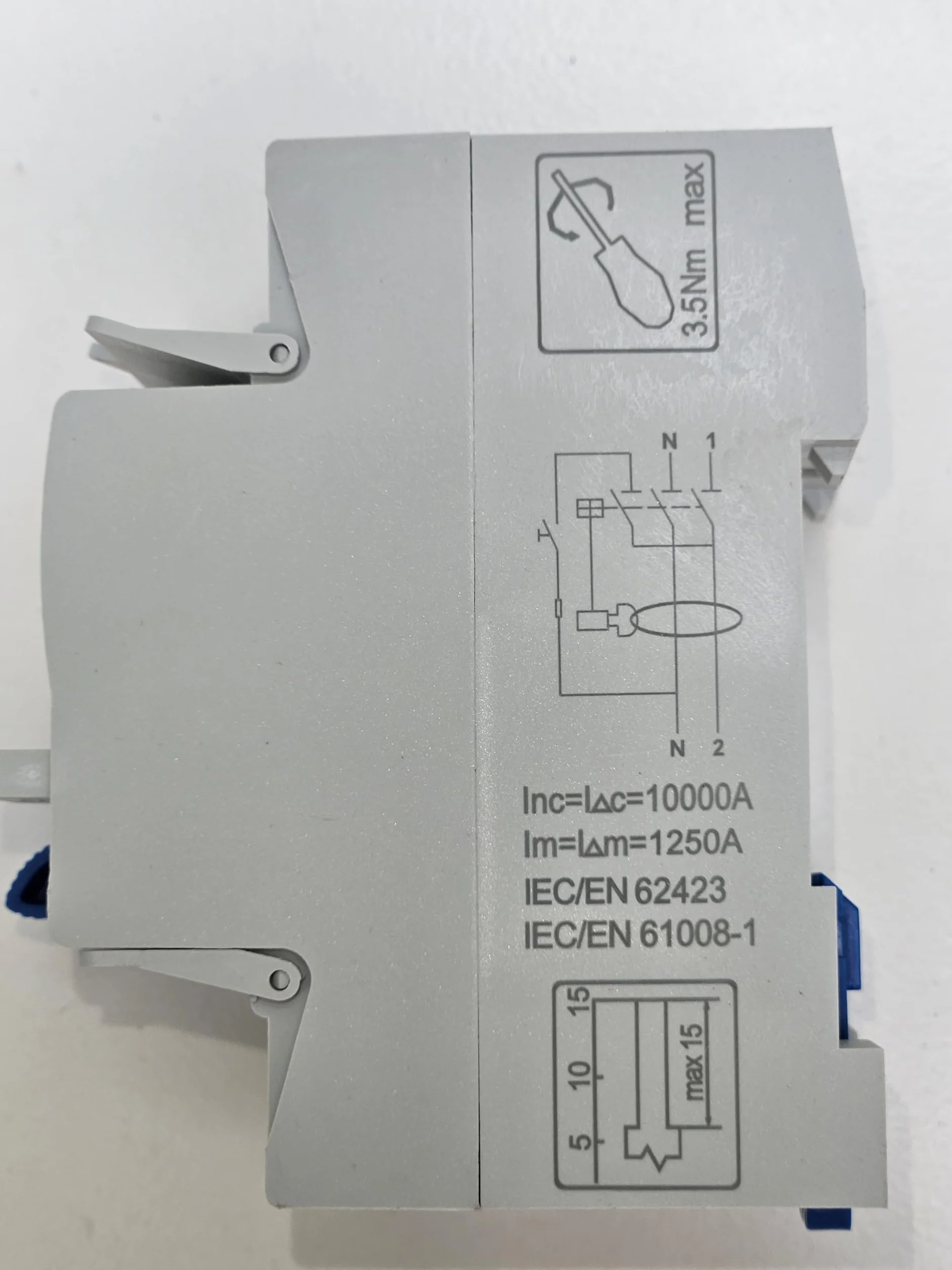 Differenziale Type F-SI |40 ampere|30mA|2 poli (N+F)| con certificazioni ufficiali e C E | (Type F-SI riarmante 40A 30mA)