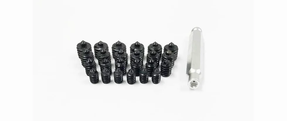 HHIP 3601-0517 - Set di 28 viti di trasferimento M3 x .5, M4 x .7, M5 x .8, M6 x 1