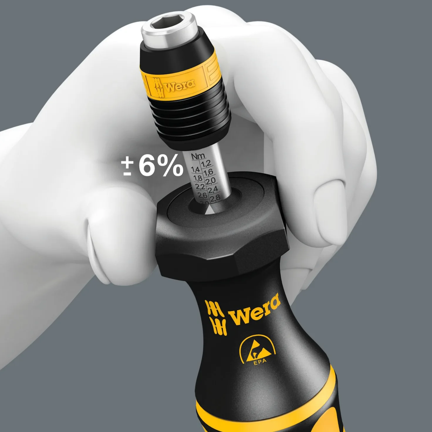 Wera, 7440 ESD 0,3-1,2 Nm