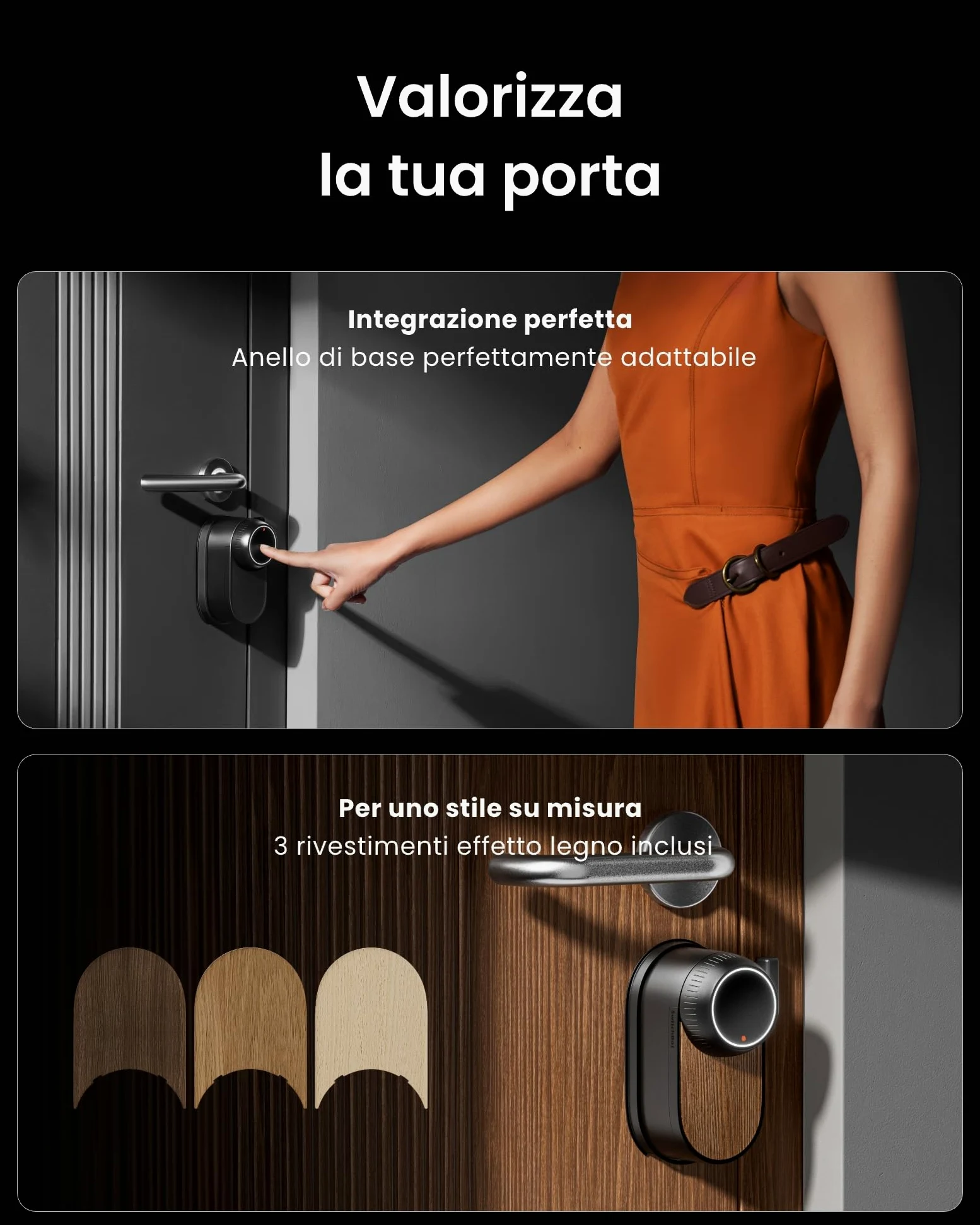 SwitchBot WiFi Smart Lock Ultra con Tastierino e Riconoscimento Facciale 3D, Serratura Smart con Impronte Digitali, Serratura Elettronica con Batteria Ricaricabile, Adatta a Matter, Alexa, Google