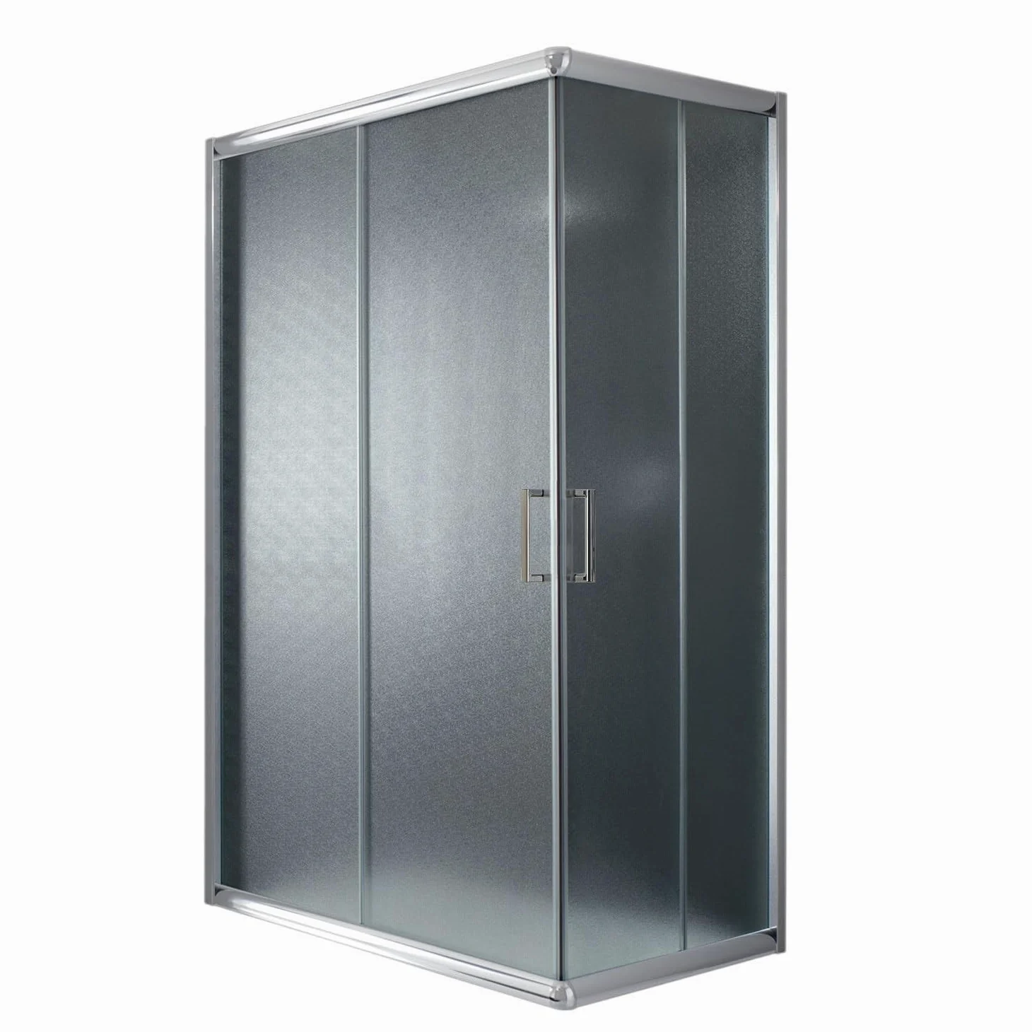 Box Doccia Rettangolare 70x120 H198 Stampato C 6mm mod. Alabama