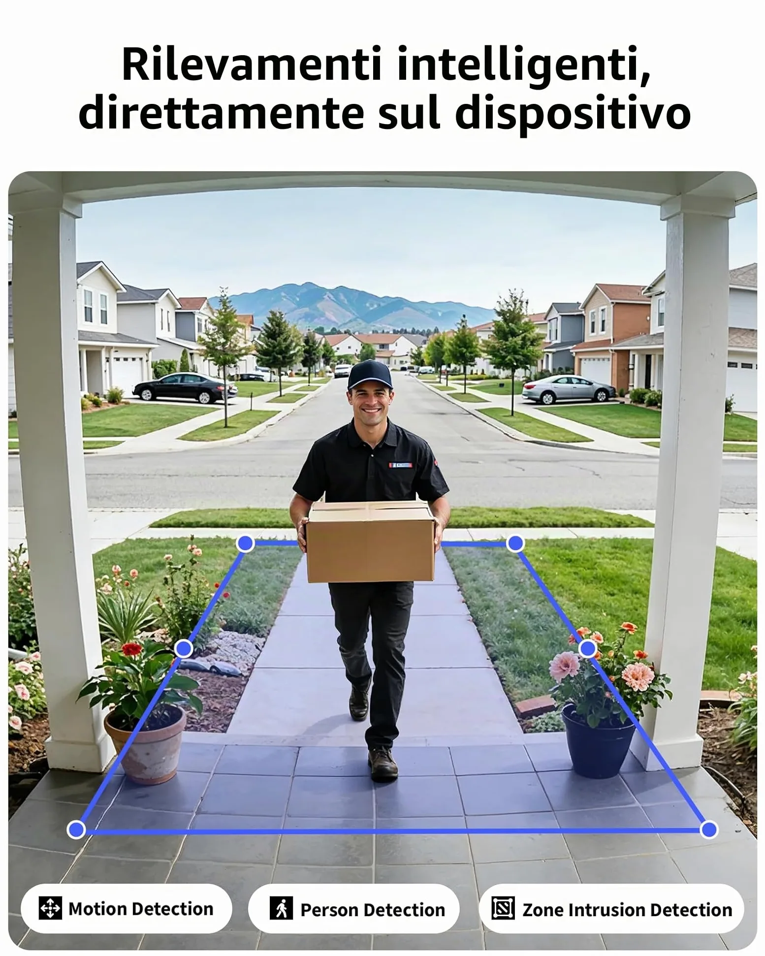 Aqara 2K Video Campanello G400 con Suoneria, Cablato/PoE, HomeKit Secure Video, Audio Bidirezionale, Wi-Fi 6 2,4/5GHz, Supporto Alexa/Google/SmartThings, Rilevamento Locale & Registrazione 24/7, IP65