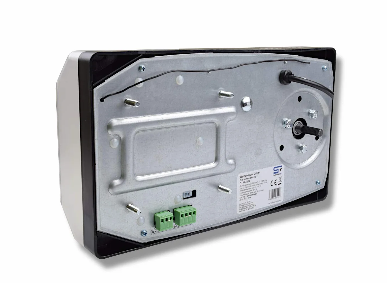 Schartec Move 1200 porta del garage 1200 N del motore con 2 mani di Serie 3 canali e guida - apriporta elettrico