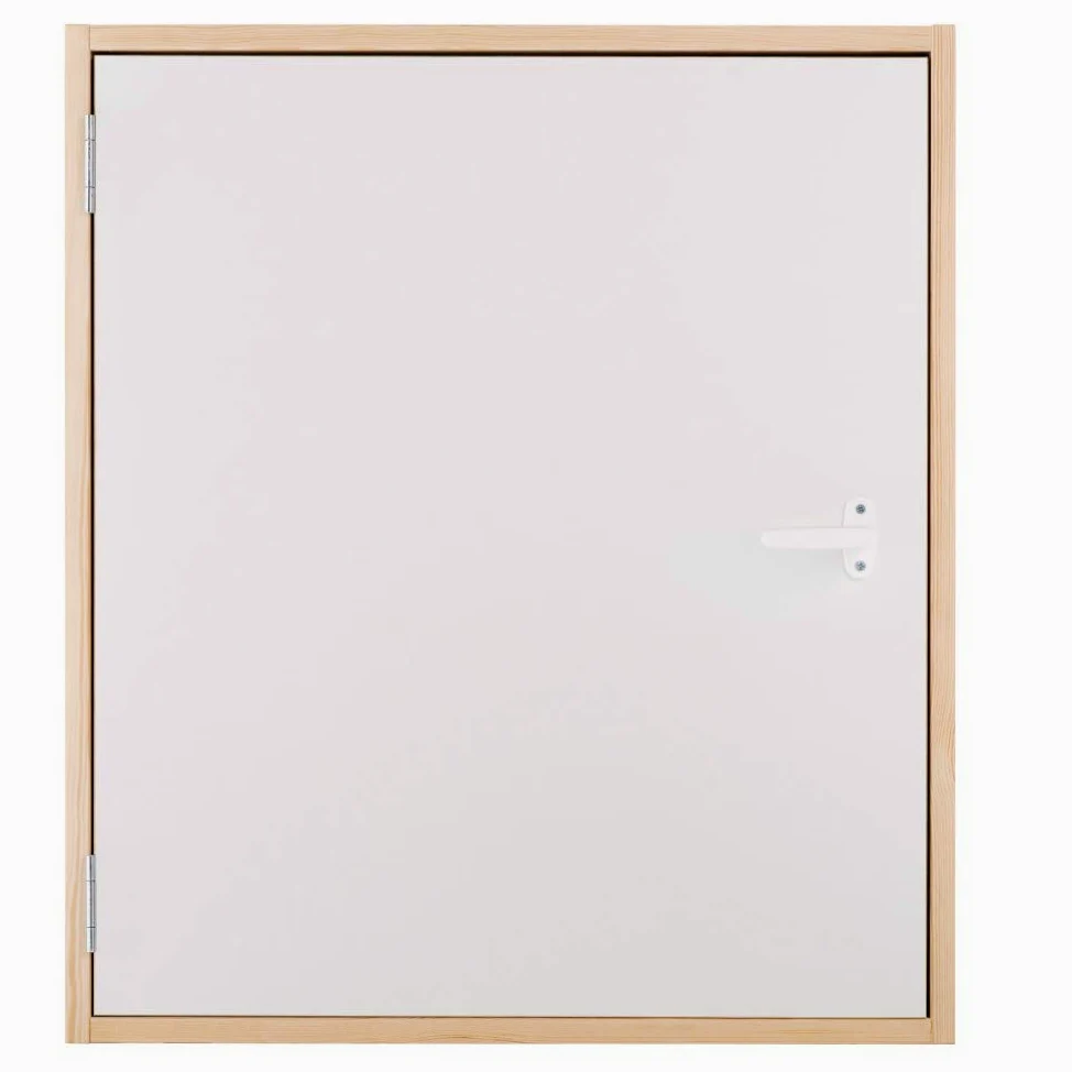 Porta a battente al ginocchio TERMO Ud = 1,22 W/m2*K Oman 80 x 60 in legno