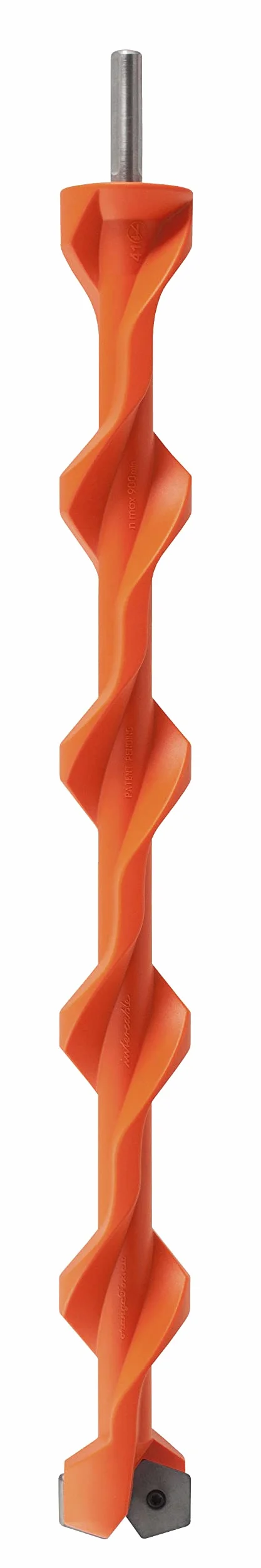 Plastic firn drill bit Ø32 with trihedral connection