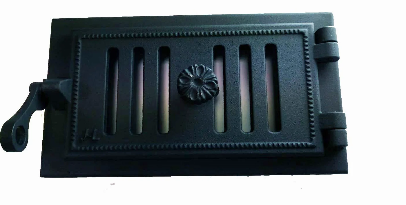 sellon - Porta di ispezione in ghisa, 34 x 19 cm, colore: Nero
