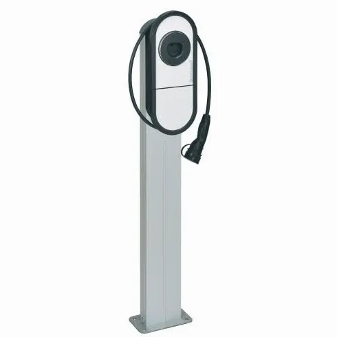 Bticino LEGRAND LG-057018 Piedistallo per Colonnina di Ricarica Green Up One, Accessorio per Montaggio da Pavimento, Canalina 60mm