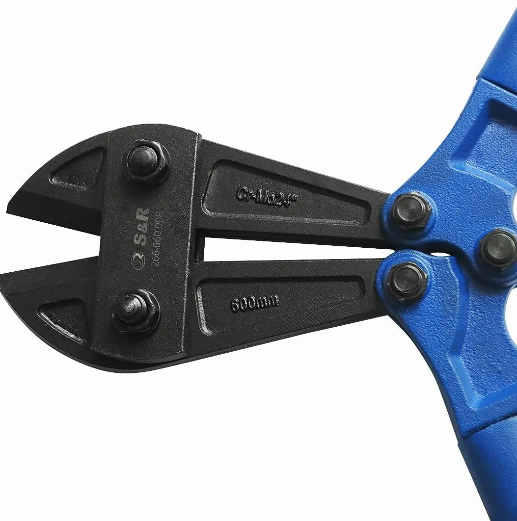 S&R Tagliabulloni Professionale - Tronchese per Ferro Bulloni Manuale 600 mm. Peso 2,2Kg. Taglio fino a 8mm. Qualità Professionale