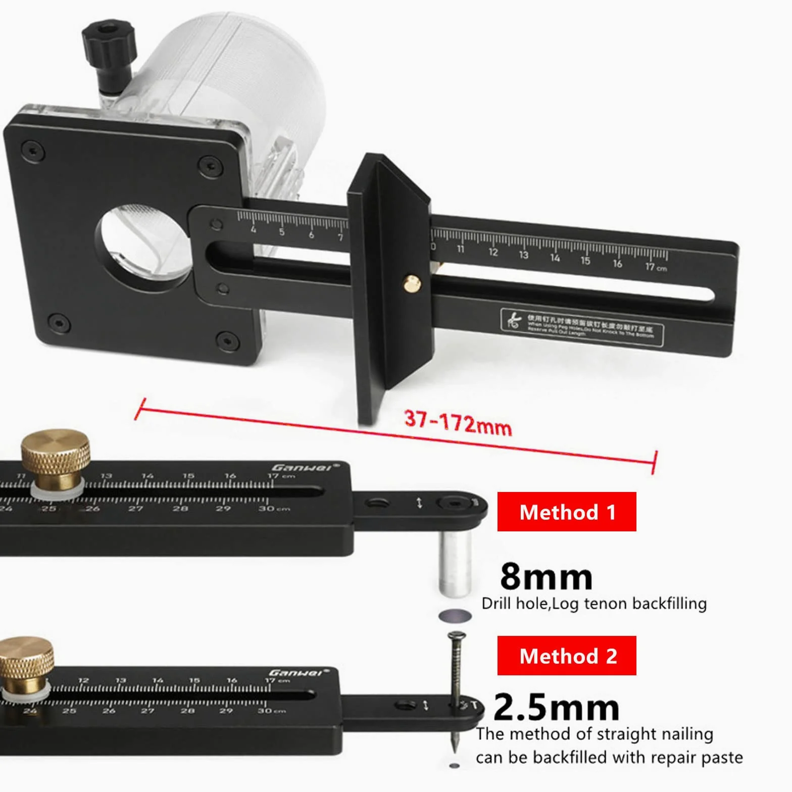 Maschera da taglio circolare per macchina da taglio, fresatrice per legno con base a scanalatura circolare per la lavorazione del legno, strumenti fai da te