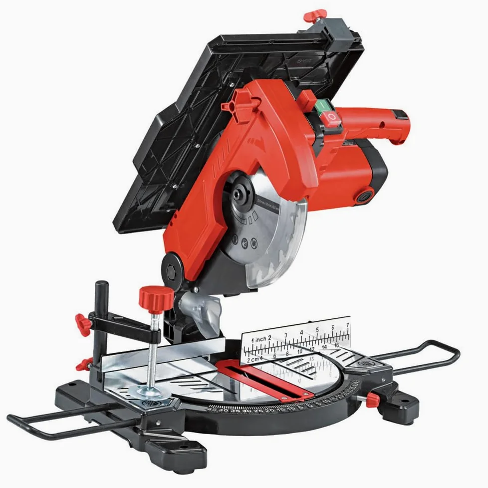 Valex TLS210C Troncatrice con Funzione Banco Sega, 1200W, Lama Ø210mm, Estensioni e Squadre inclusi