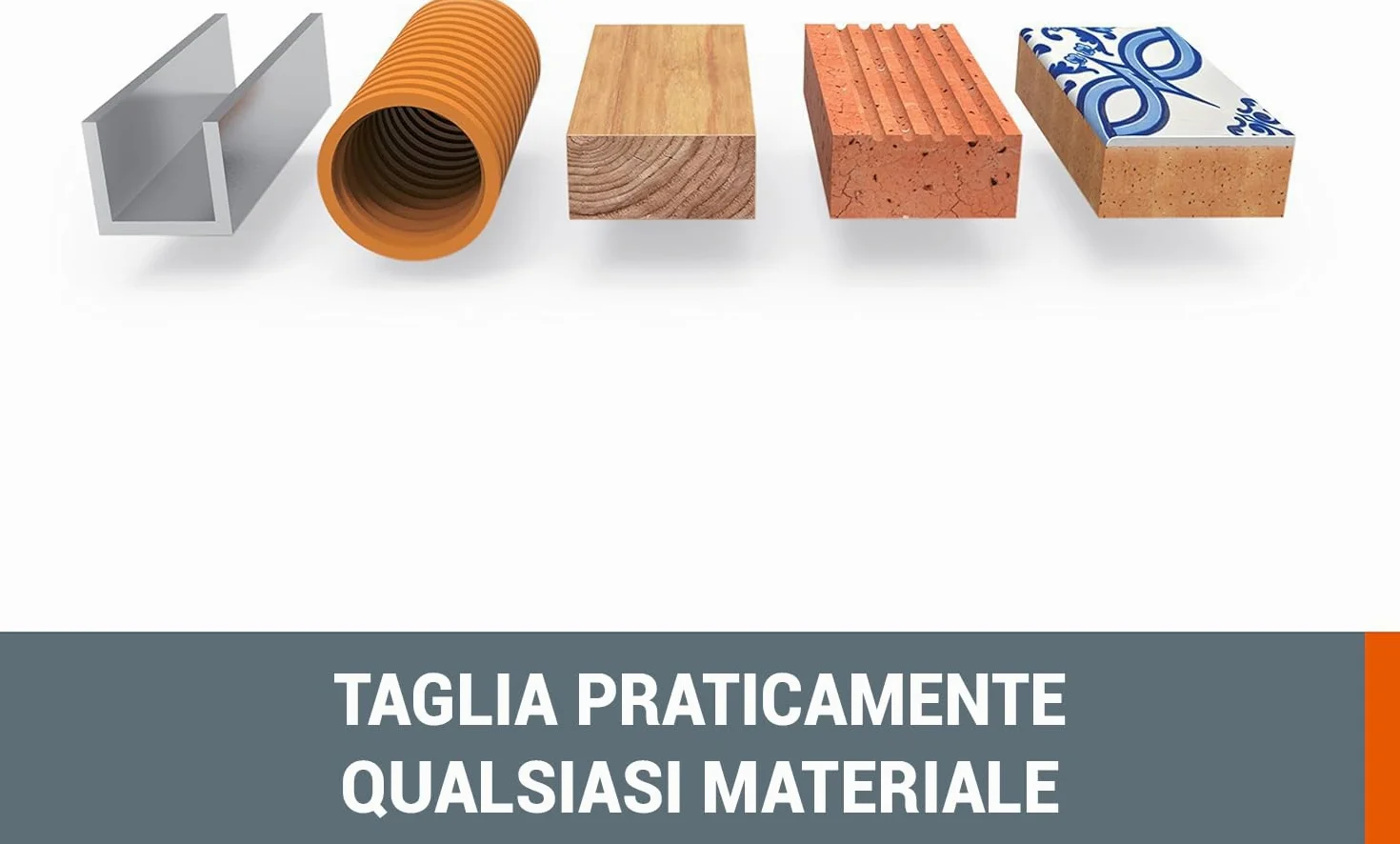 WORX WX527.9, sega circolare compatta ad immersione a batteria 20V (solo corpo macchina)