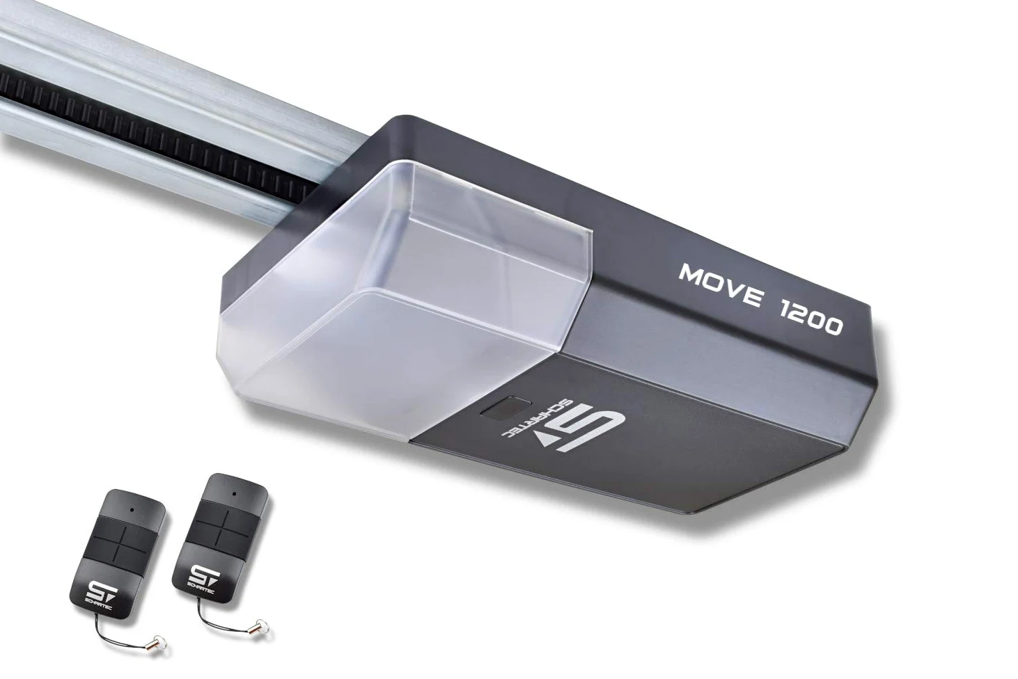 Schartec Move 1200 porta del garage 1200 N del motore con 2 mani di Serie 3 canali e guida - apriporta elettrico