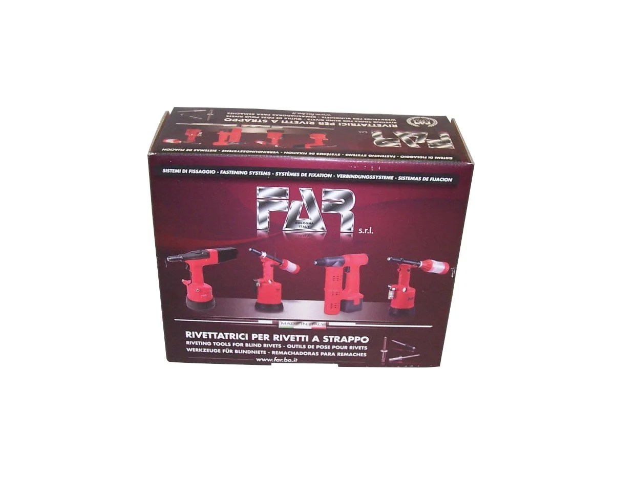 Rivettatrice Pneumatica Modello 'Rac 83' Professionale. Per Rivetti Di Tutte Le Leghe.