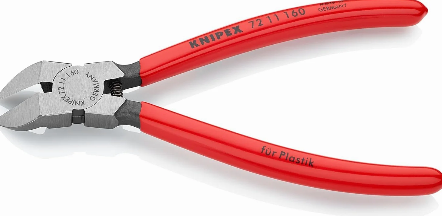 KNIPEX Tronchesi per resina sintetica rivestiti in resina sintetica 160 mm, 72 11 160