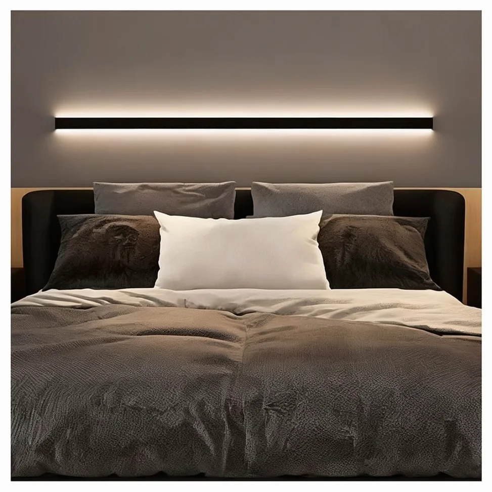 exproyzk Corrimano per Scale A LED con Sensore di Presenza, Corrimano Luminoso A Parete, Ringhiere in Lega di Alluminio — per Terrazze Esterne E Scale Interne(White-White Light,200cm/6.6ft)