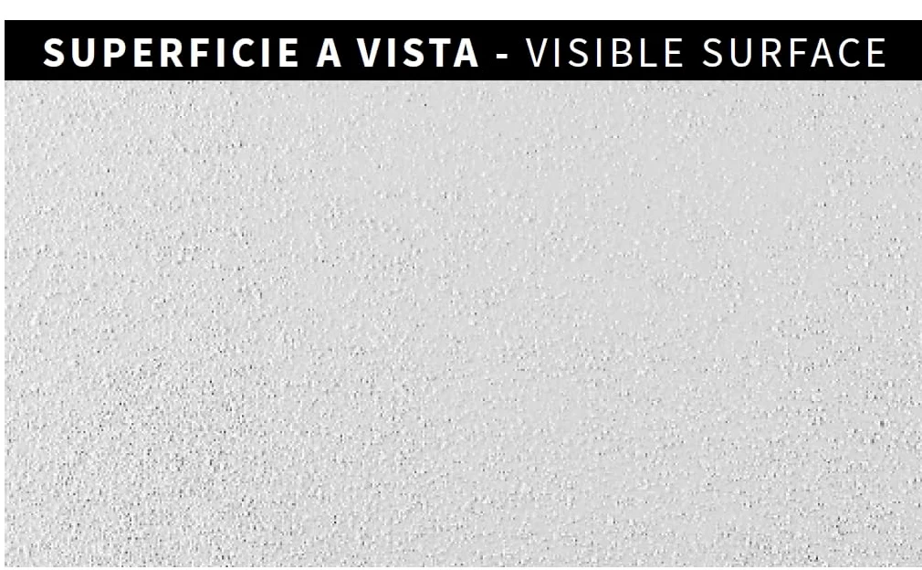 Akifix ITP ST15102.24 PANNELLI CONTROSOFFITTO SANDED IN FIBRA MINERALE BUCCIATA 600X600x15/5.76MQ (CONF.16PZ) Star Tone SANDED bordo Lay-in 24