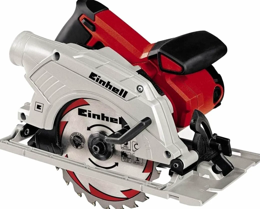 Einhell TE-CS 165 SEGA CIRCOLARE (tensione 230 V, 1200 W, giri al min. 5500, lama Ø165 x Ø16, taglio max 55 mm)