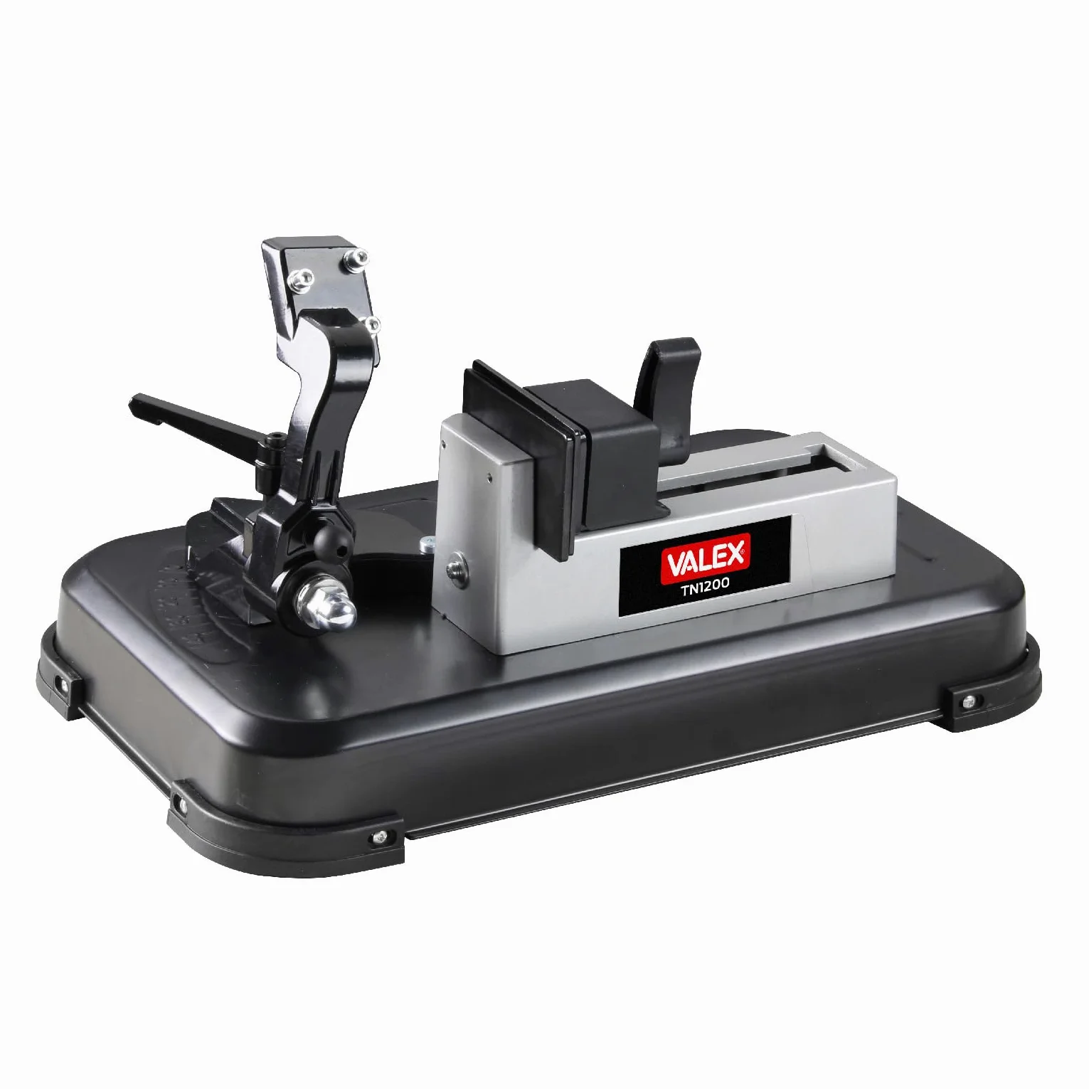 Valex TN1200 Sega a Nastro Portatile, 1200W, per Metalli e Profilati Plastici, Taglio max Ø127mm, con Piedistallo