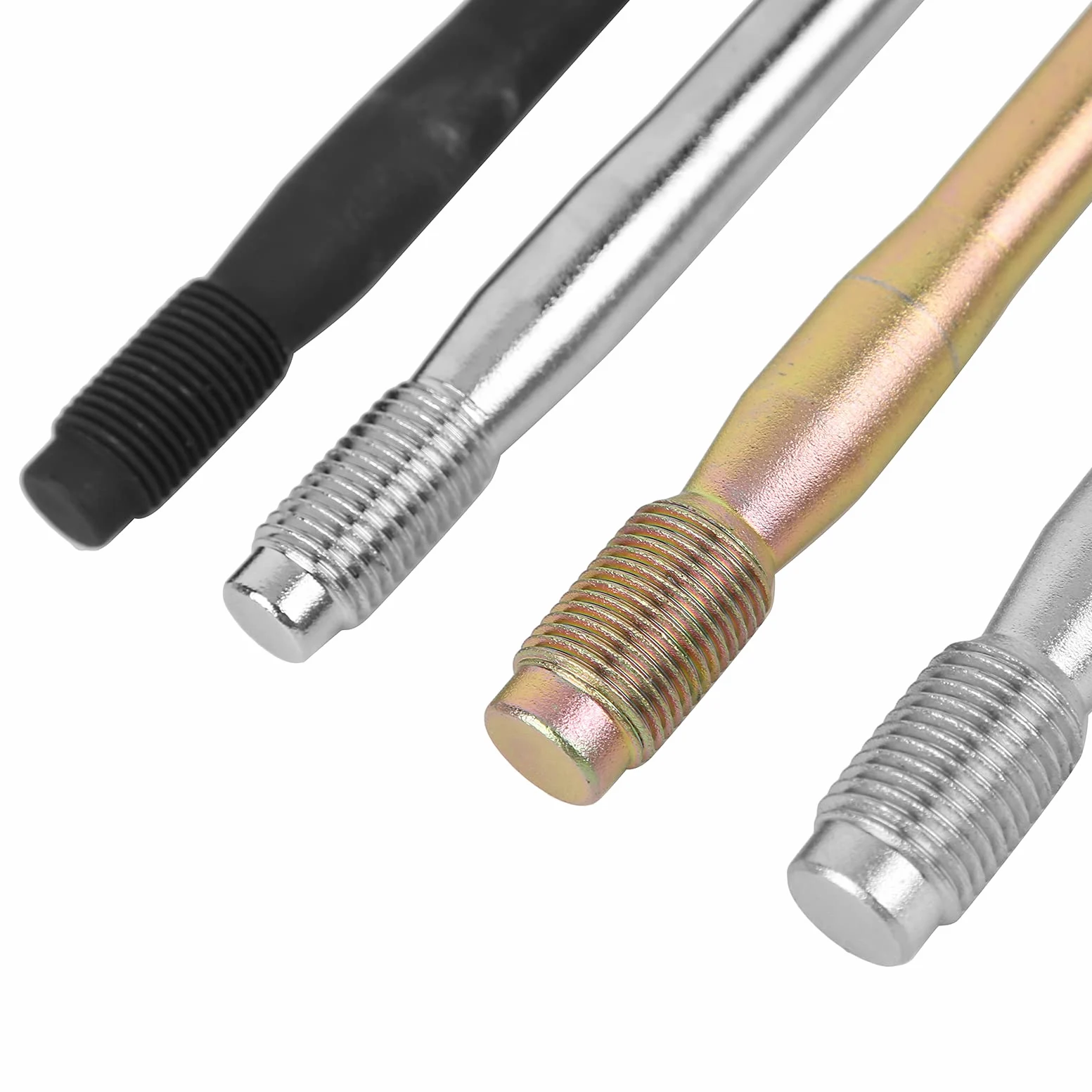 Perno di Allineamento Perno Ruota Set 8 Pezzi Perno di Allineamento Perno Ruota per Auto Lega di Acciaio Strumenti di Posizionamento di Fissaggio M14x1,5/1,25 M12x1,5/1,25 per la Maggior Parte del
