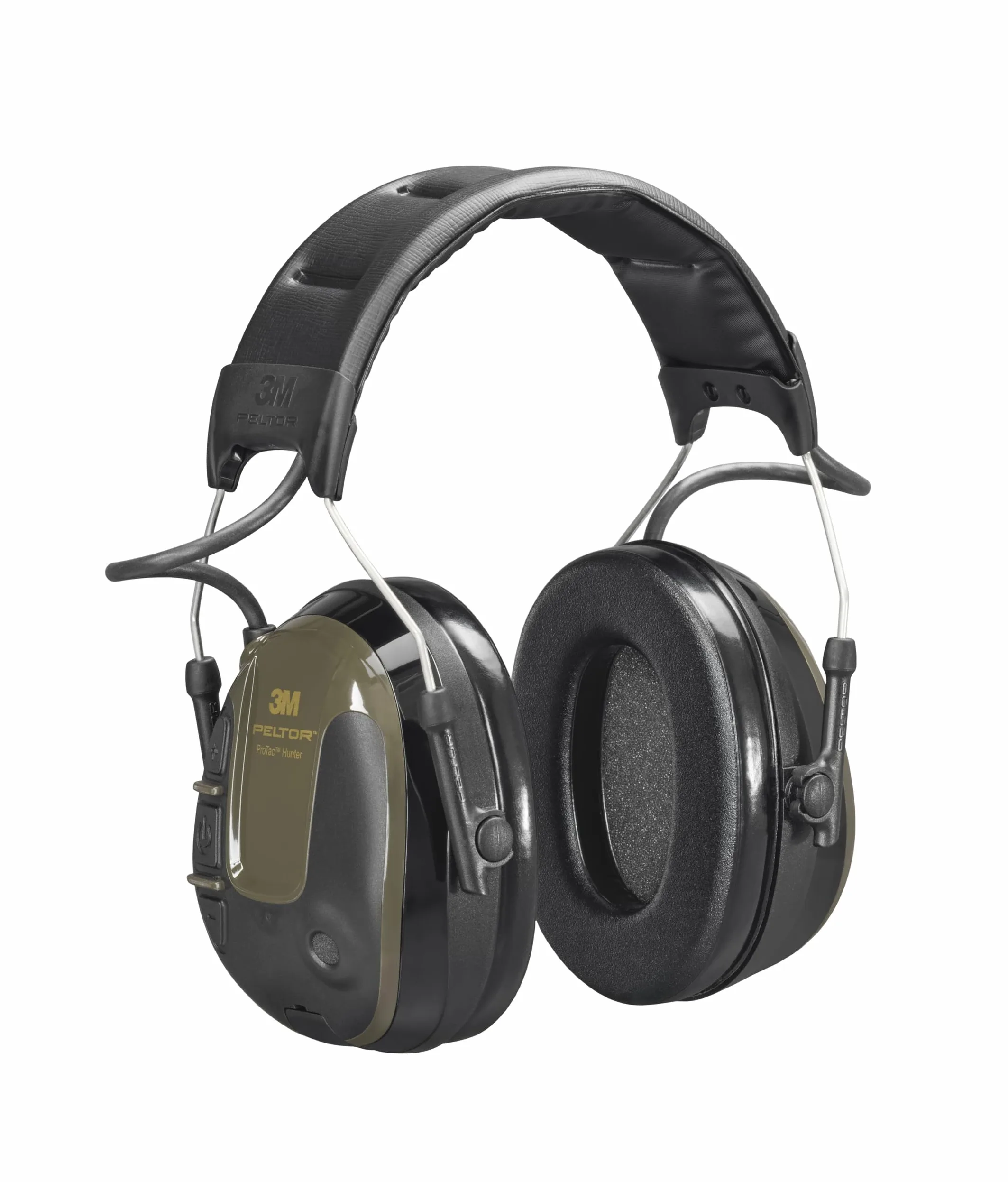 Cuffia 3M PELTOR ProTac Caccia, 26 dB, verde, bardatura temporale, MT13H222A