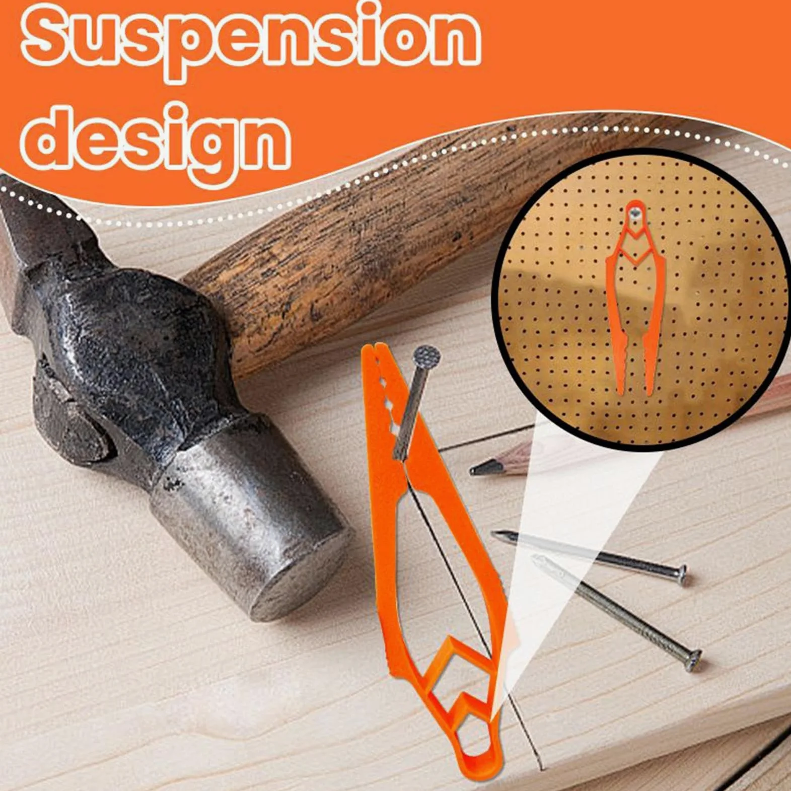 Supporto per chiodi per martellare, protezione per le dita, strumento di fissaggio ergonomico per unghie, pinze per falegnameria, lavorazione del legno, costruzione, riparazione domestica
